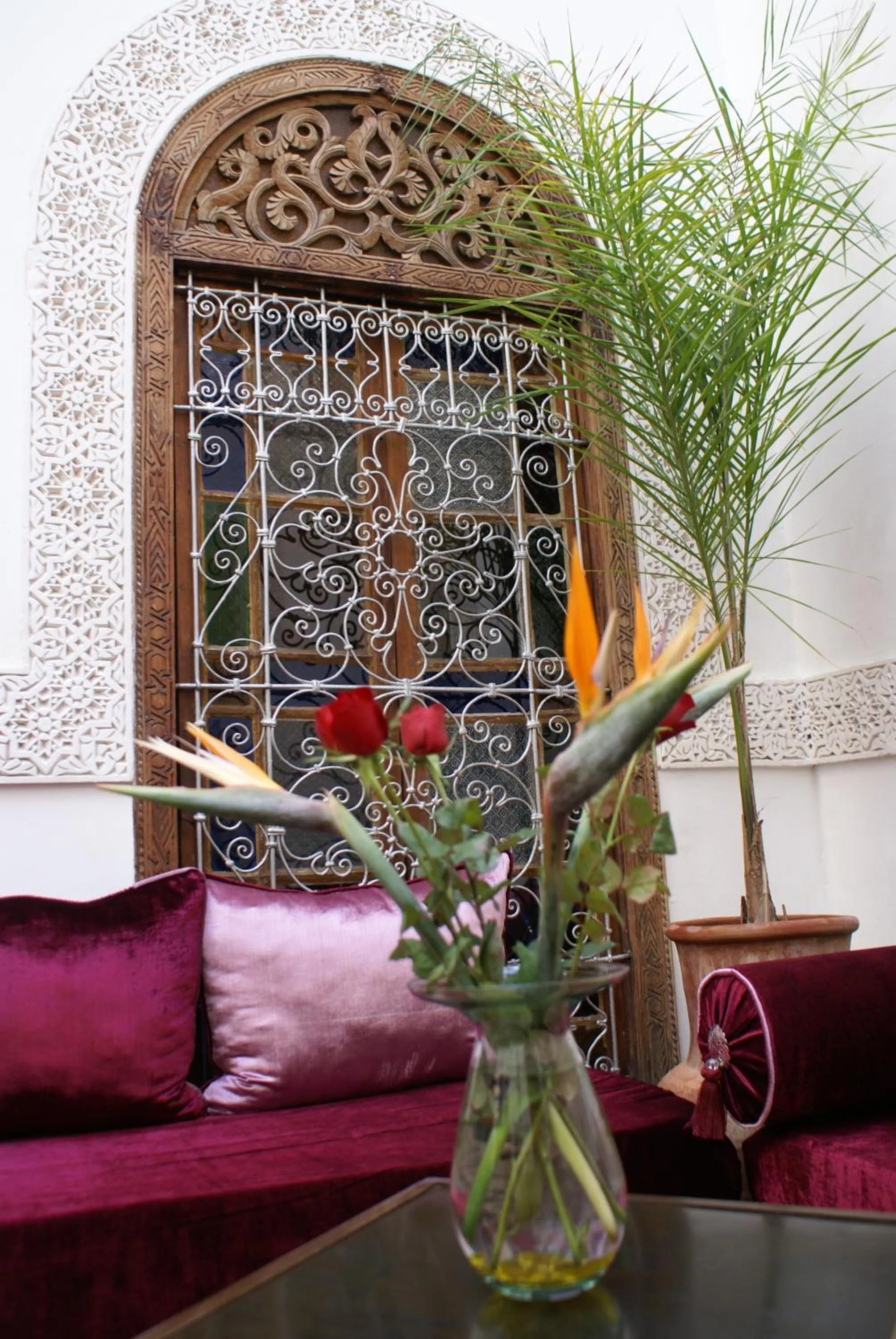 Living room in Riad Attarine