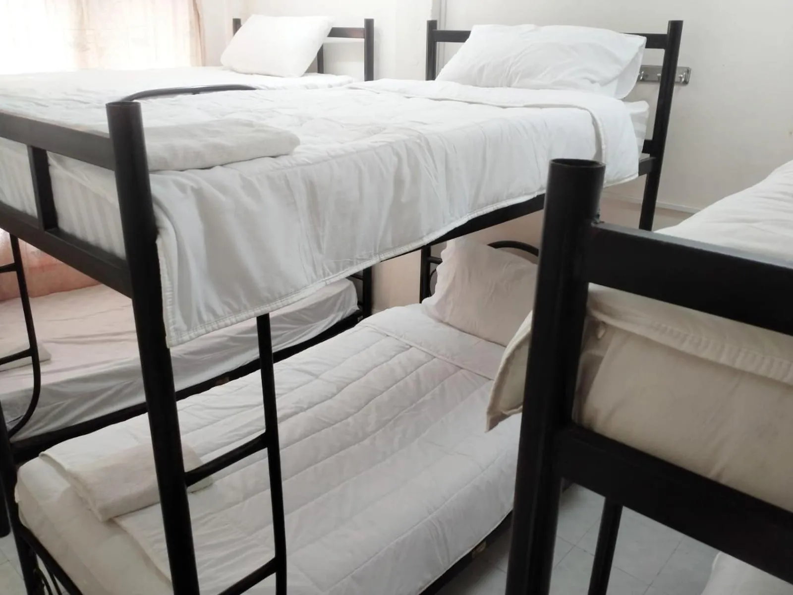 Bed in Rainbow Hotel Vientiane