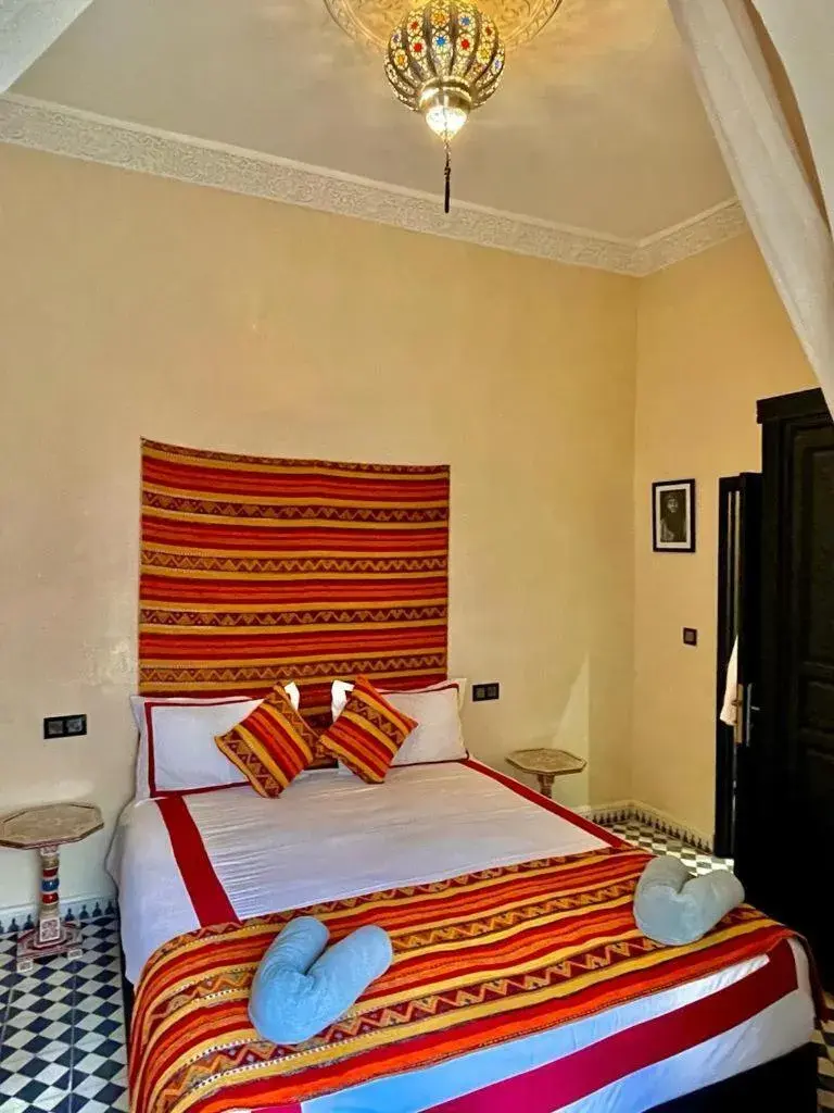 Bedroom, Bed in Riad Ta'achchaqa Bedroom, Bed in Riad Ta'achchaqa