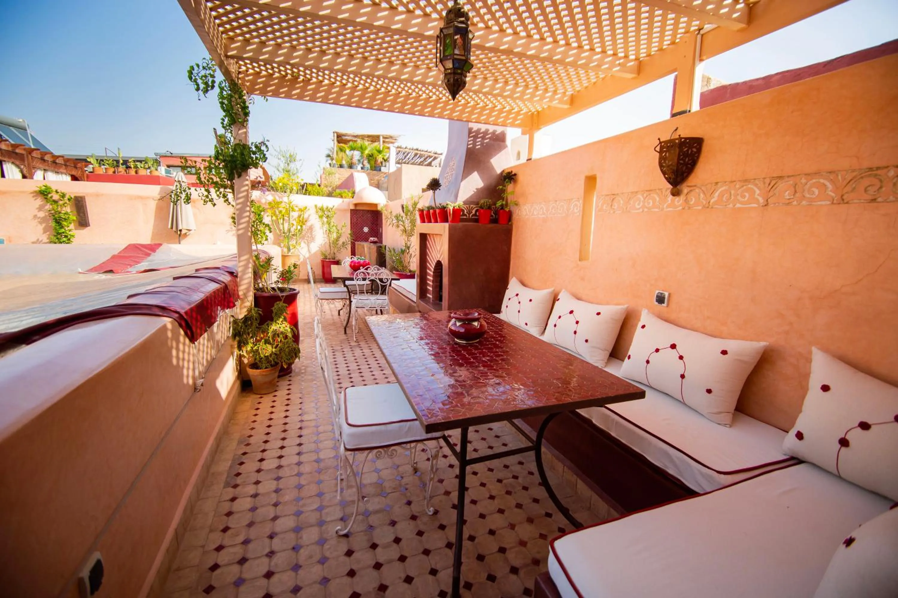 Patio in Riad Ta'achchaqa