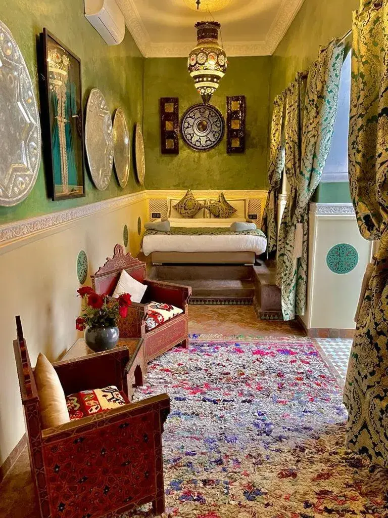 Bedroom, Bed in Riad Ta'achchaqa Bedroom, Bed in Riad Ta'achchaqa