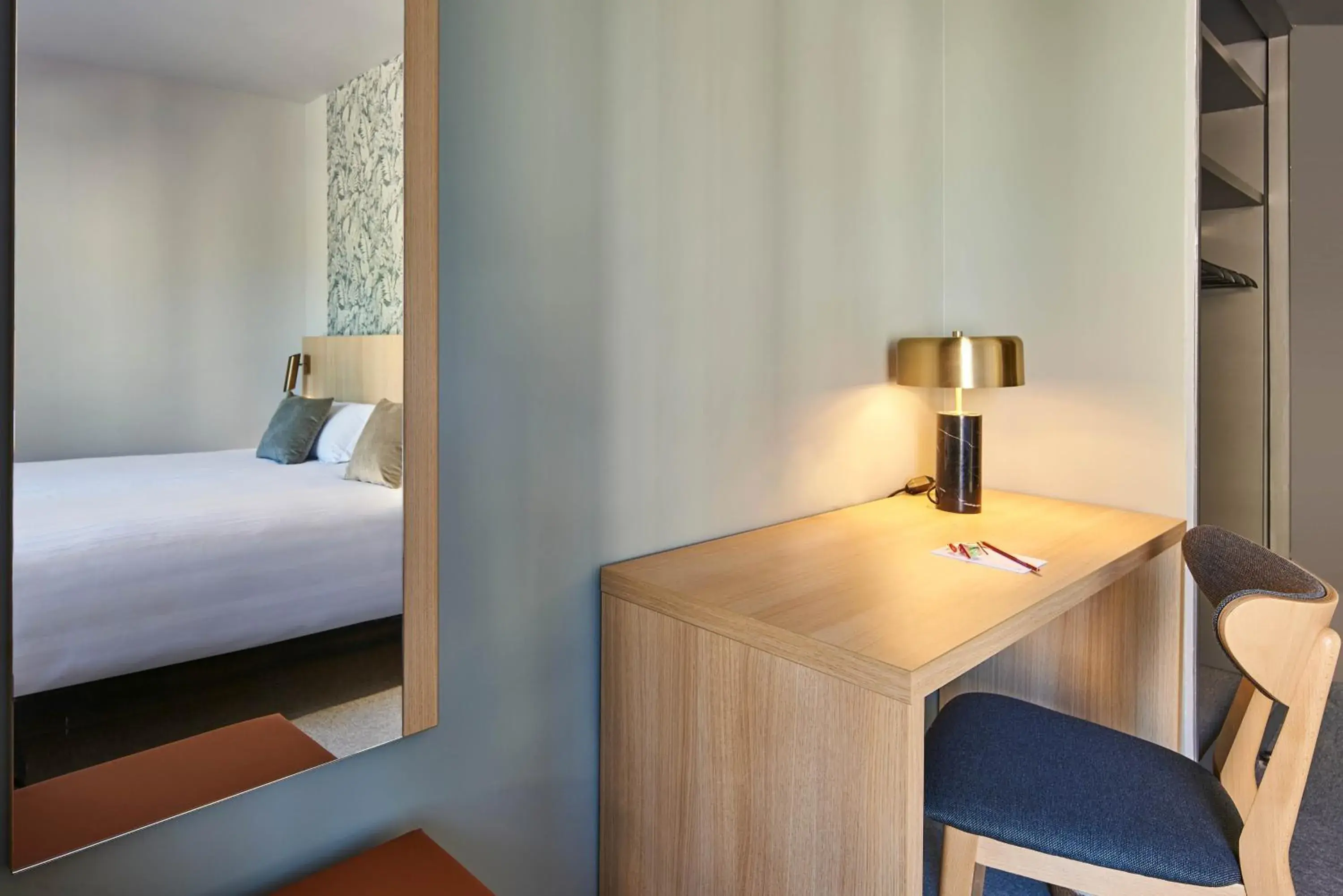 Bed in Originals Boutique, Hôtel Larivaut, Puy-Guillaume Bed in Originals Boutique, Hôtel Larivaut, Puy-Guillaume