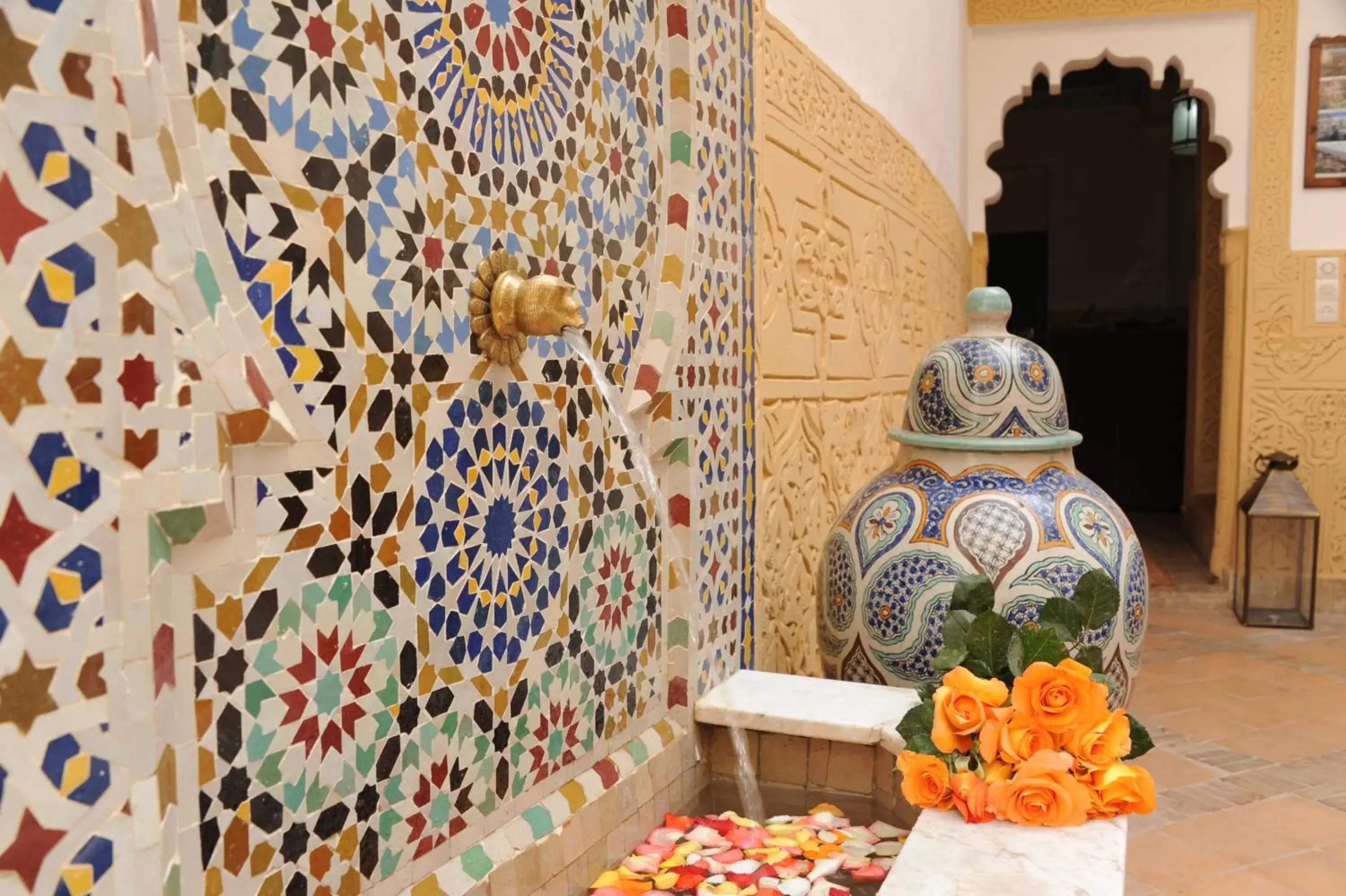 Lobby or reception in Riad Shaden Lobby or reception in Riad Shaden