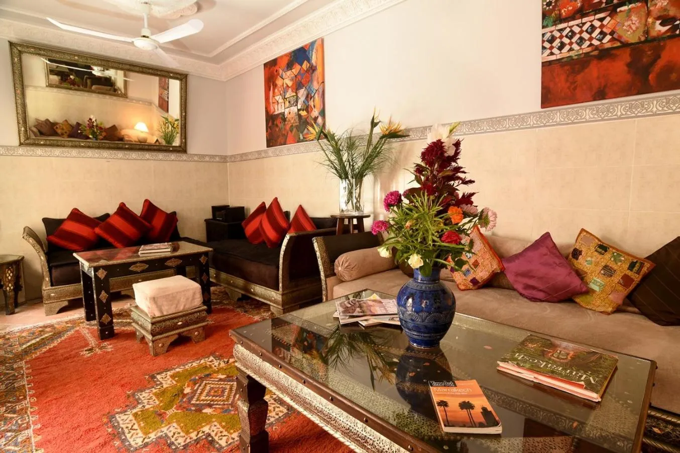Living room in Riad Shaden