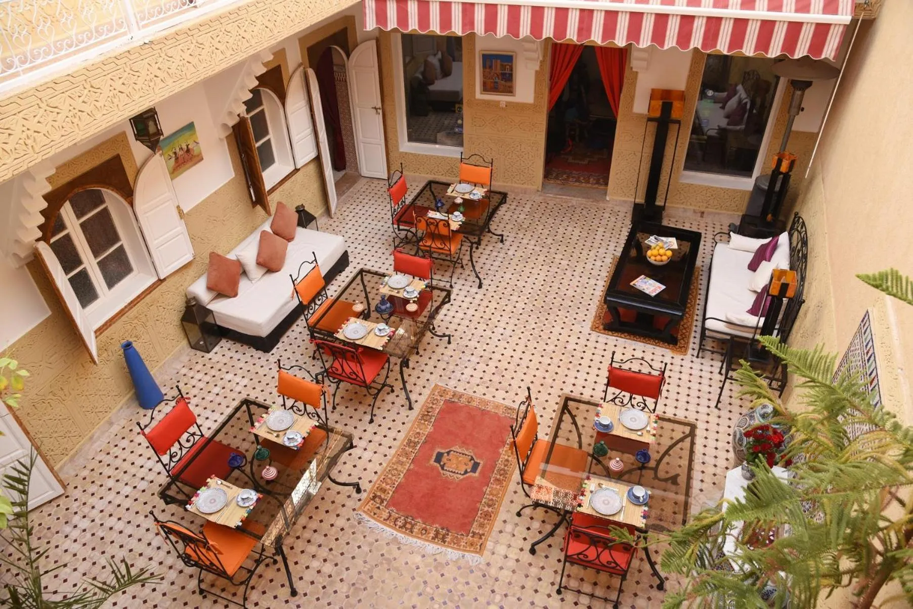 Patio in Riad Shaden