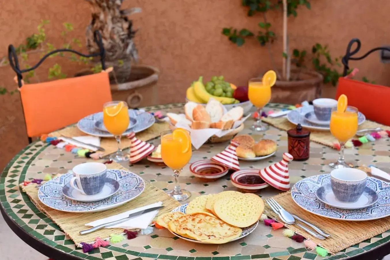 Breakfast in Riad Shaden Breakfast in Riad Shaden