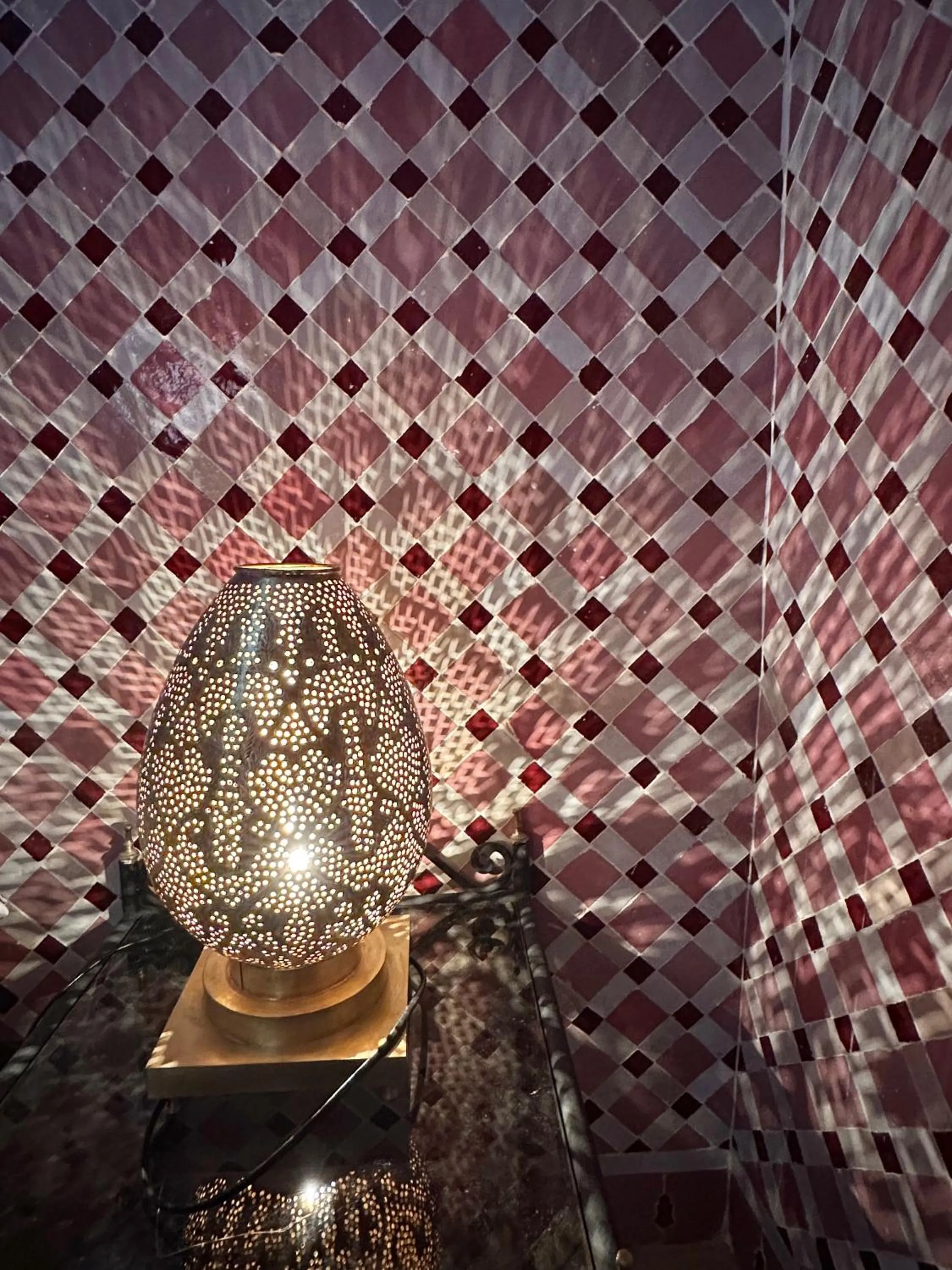 Decorative detail in Riad Shaden