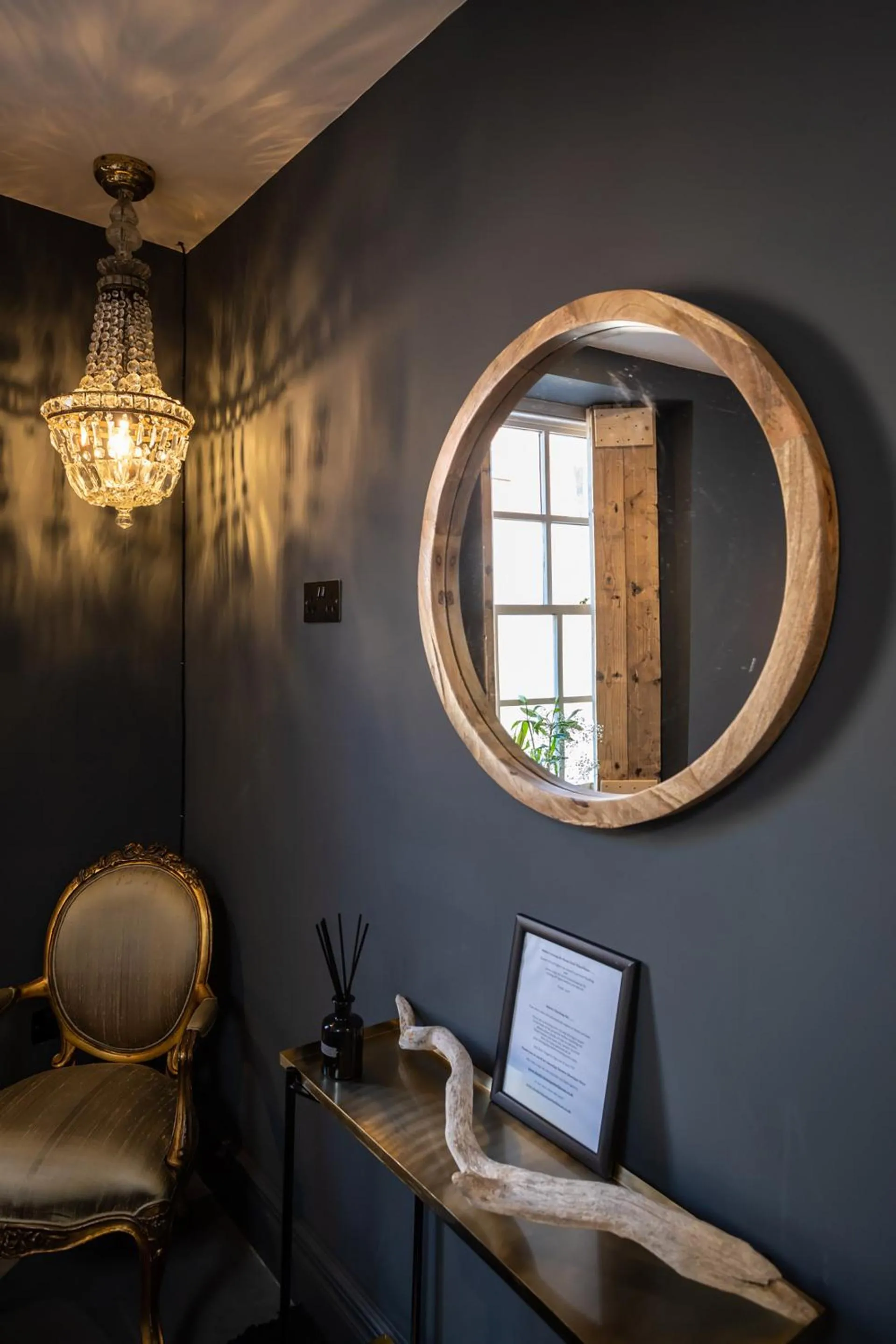 Bedroom in The Walled Garden at Cheshire Boutique Bathhouse
