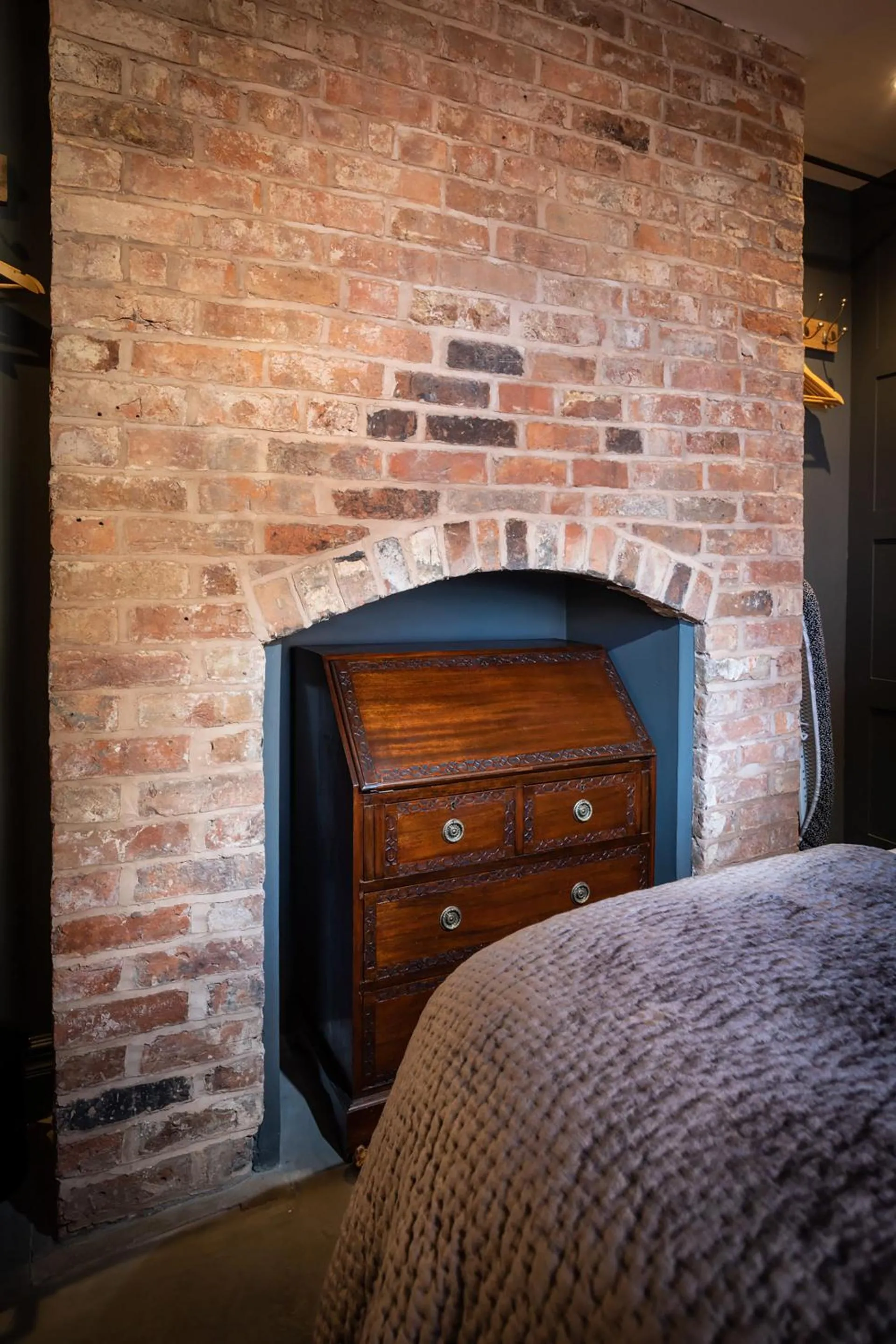Bed in The Walled Garden at Cheshire Boutique Bathhouse