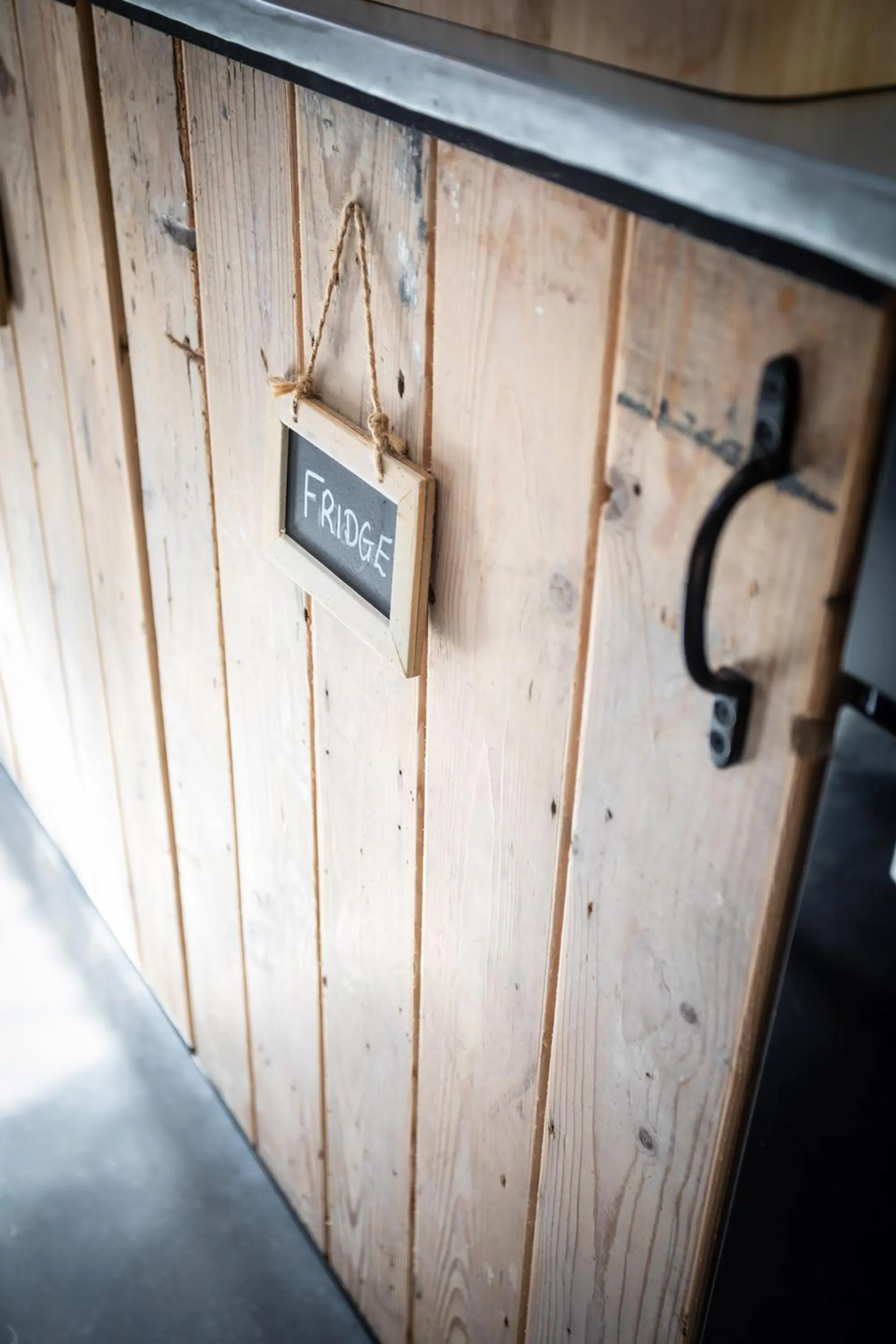 kitchen in The Walled Garden at Cheshire Boutique Bathhouse