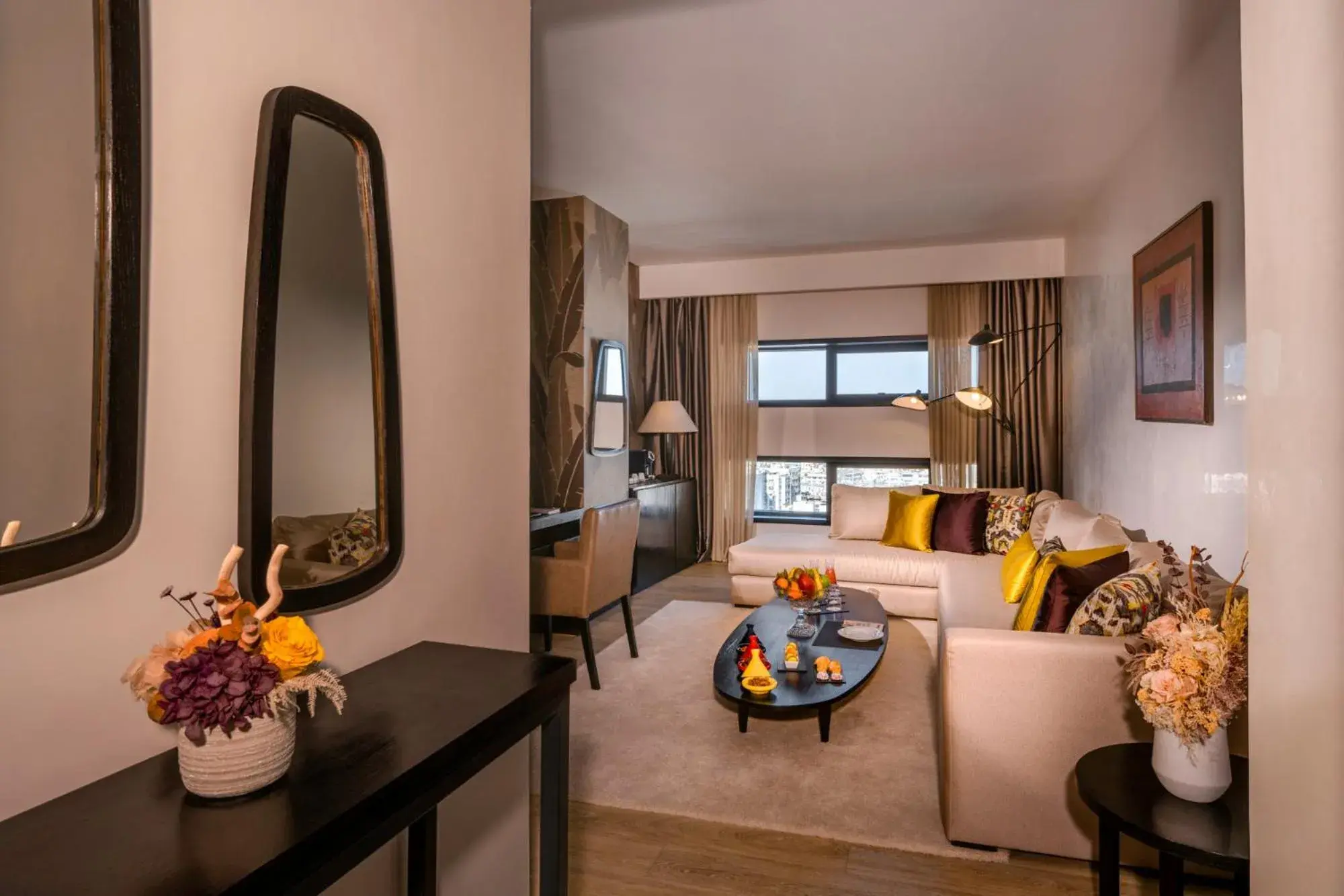 TV and multimedia, Bed in Barceló Casablanca TV and multimedia, Bed in Barceló Casablanca