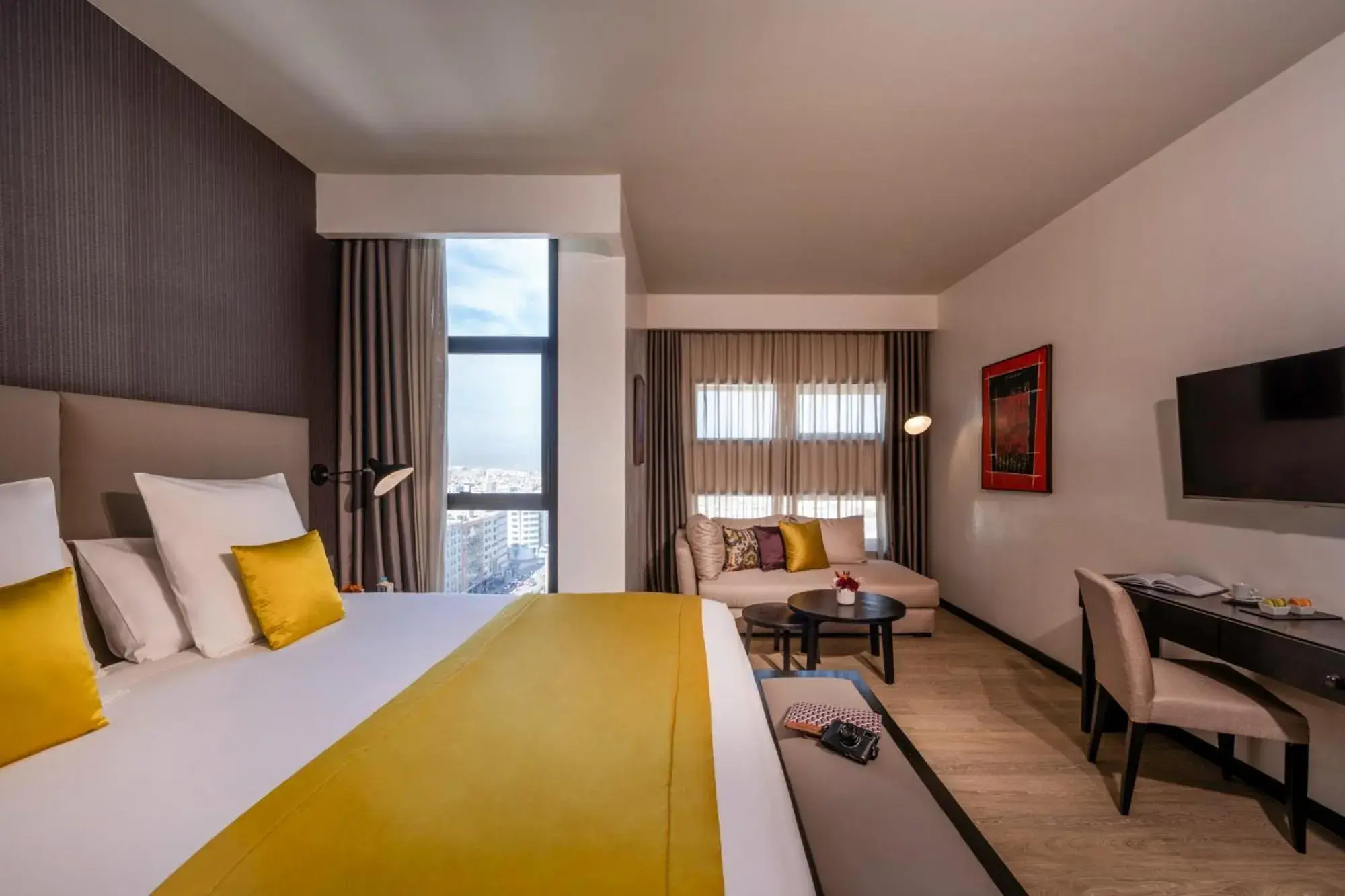 Bed in Barceló Casablanca Bed in Barceló Casablanca