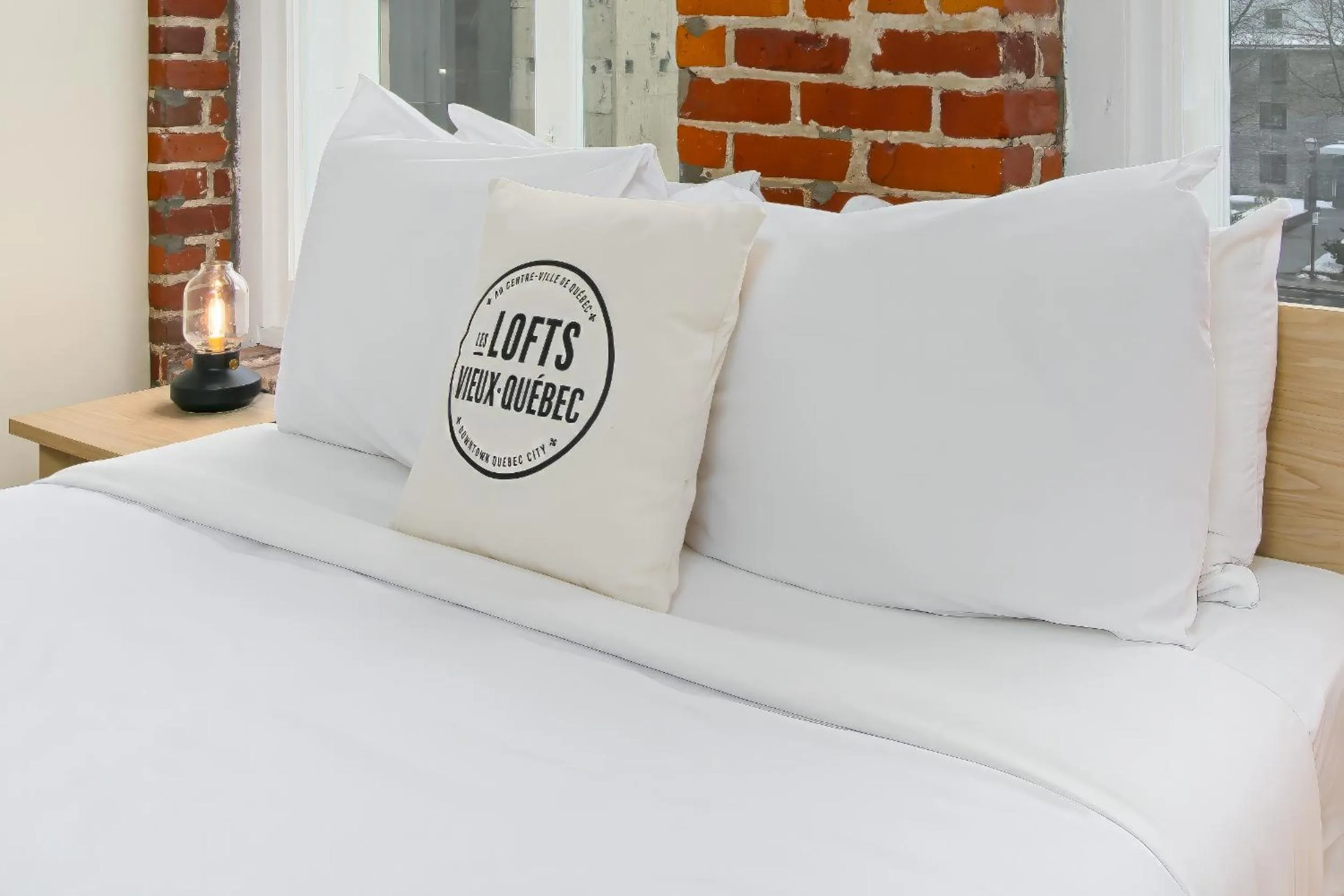 Bed in Les Lofts de la Barricade - Par les Lofts Vieux-Québec