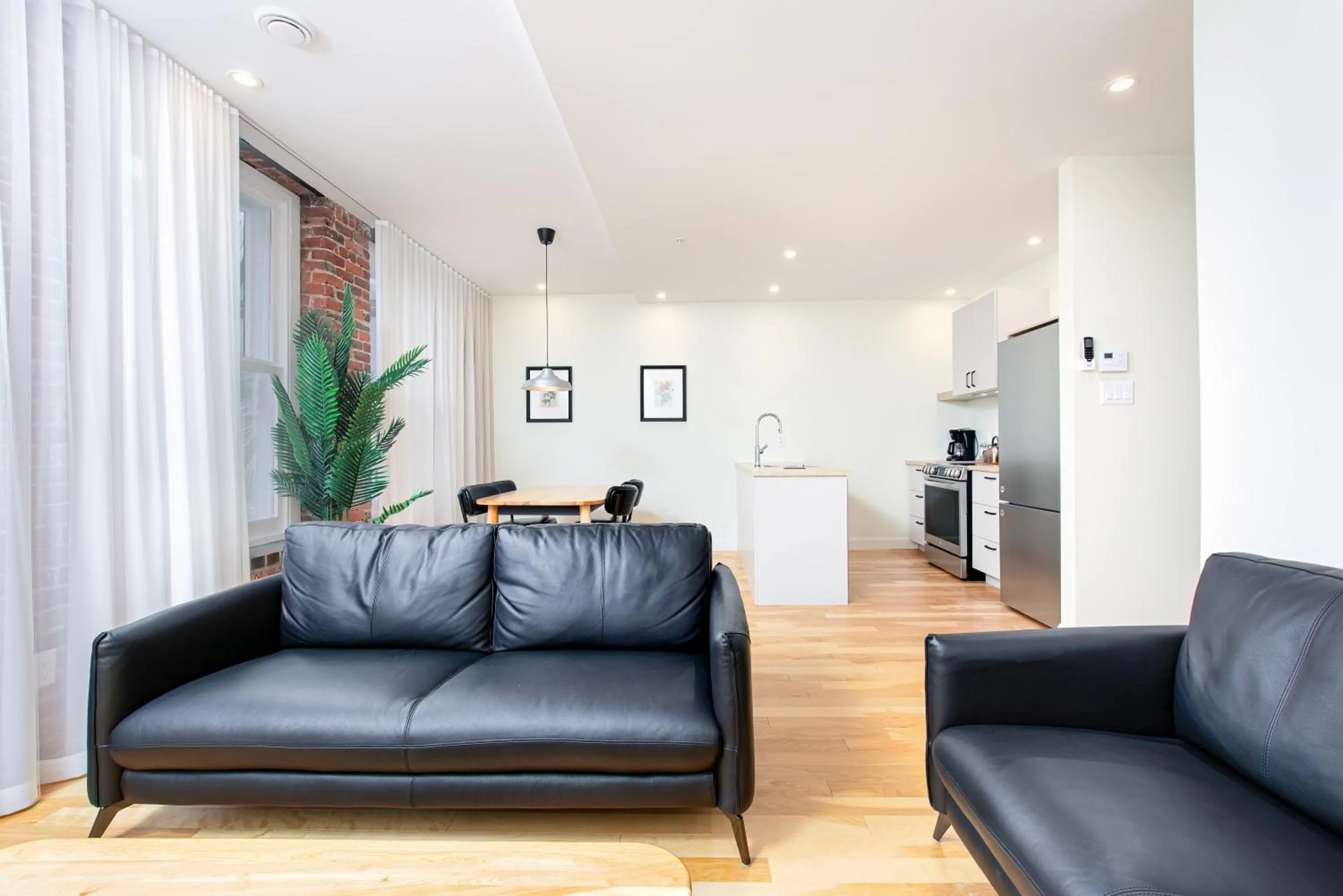 Living room in Les Lofts de la Barricade - Par les Lofts Vieux-Québec