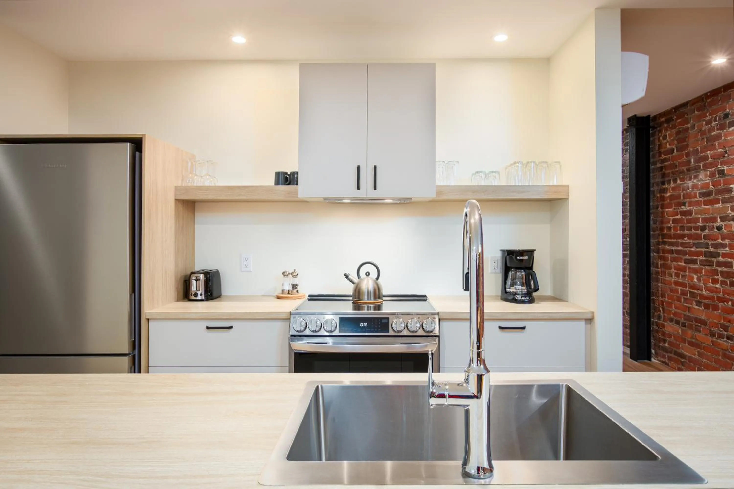 Kitchen or kitchenette in Les Lofts de la Barricade - Par les Lofts Vieux-Québec