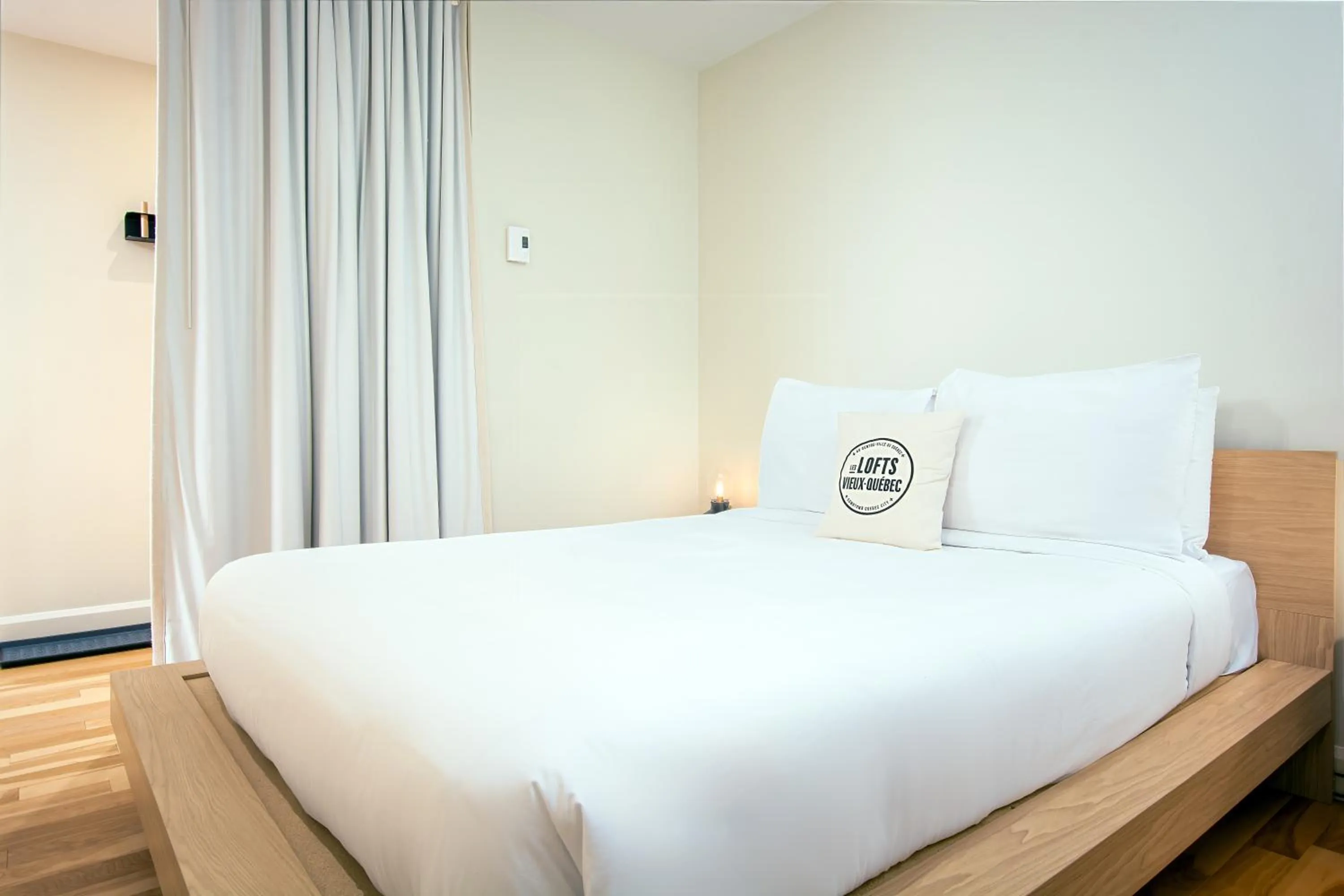 Bed in Les Lofts de la Barricade - Par les Lofts Vieux-Québec