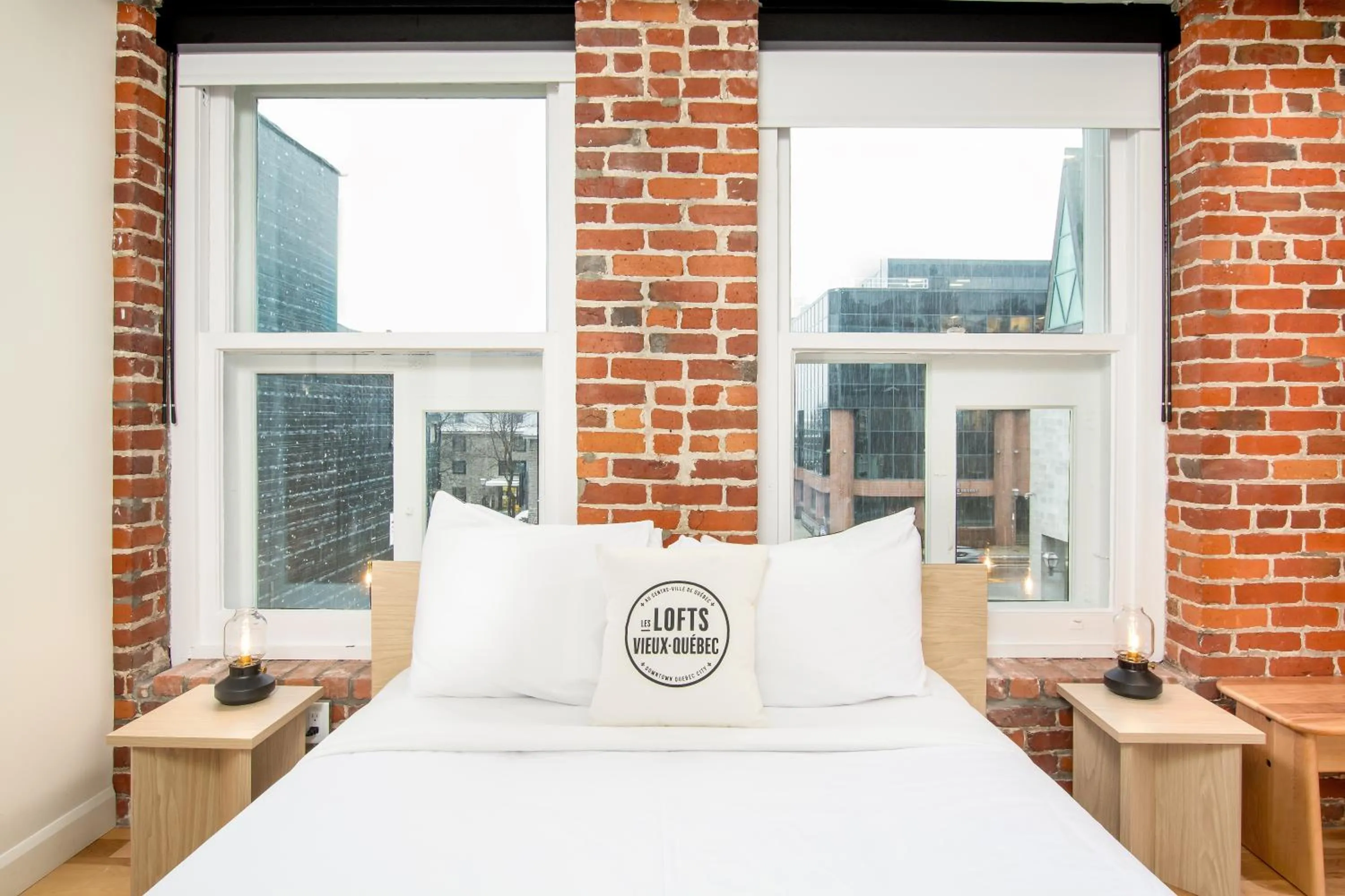 Bed in Les Lofts de la Barricade - Par les Lofts Vieux-Québec