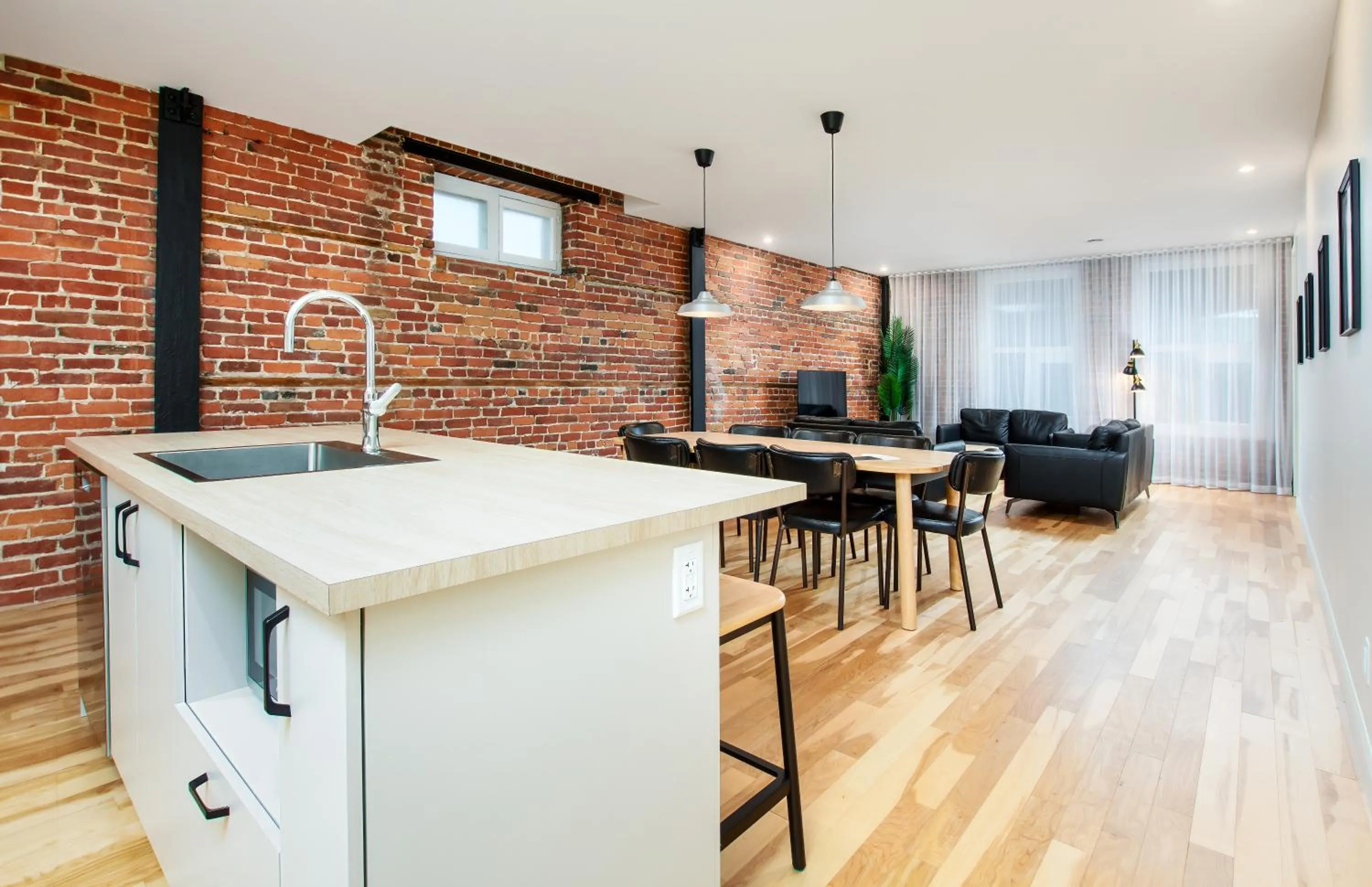 Kitchen or kitchenette in Les Lofts de la Barricade - Par les Lofts Vieux-Québec