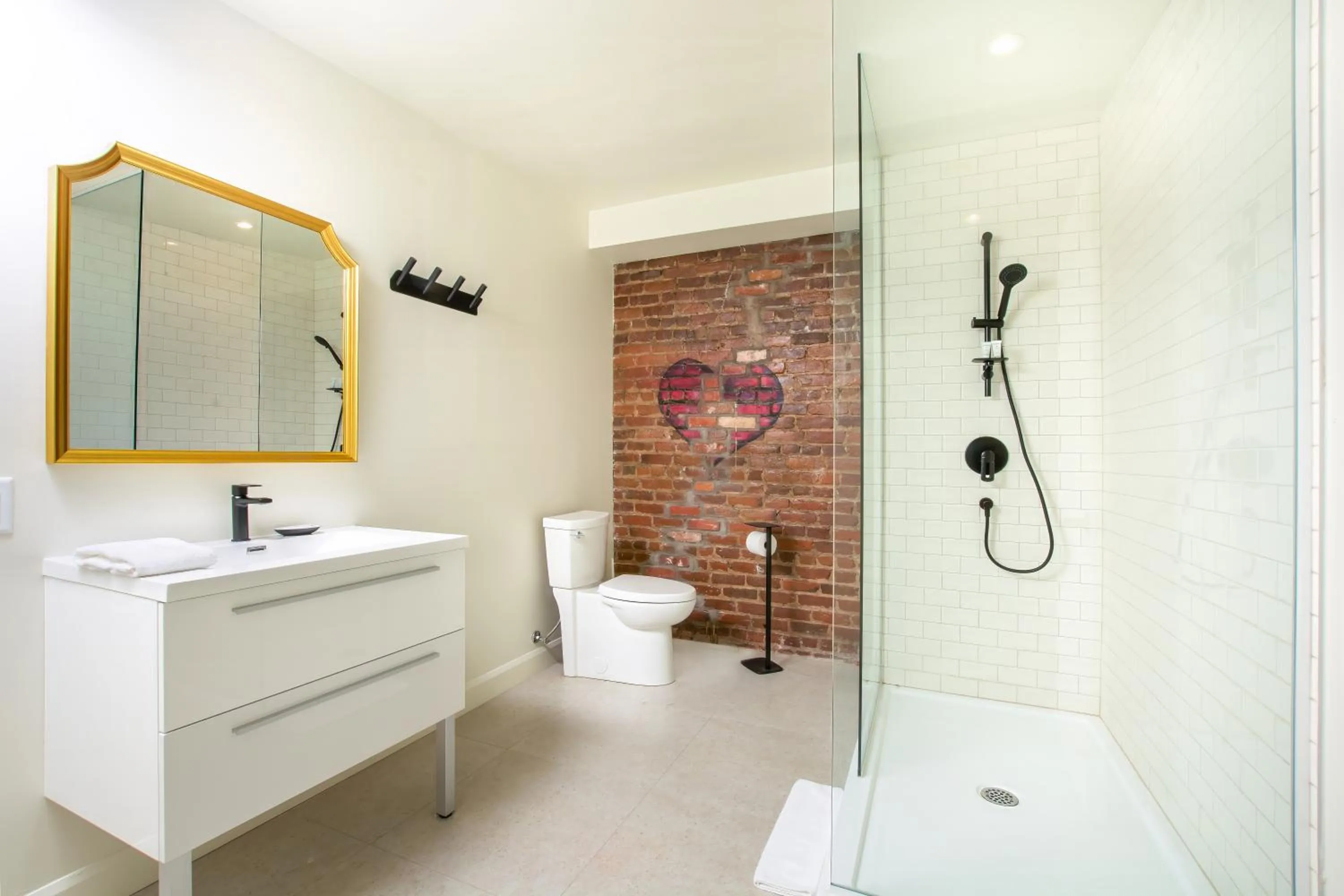 Bathroom in Les Lofts de la Barricade - Par les Lofts Vieux-Québec