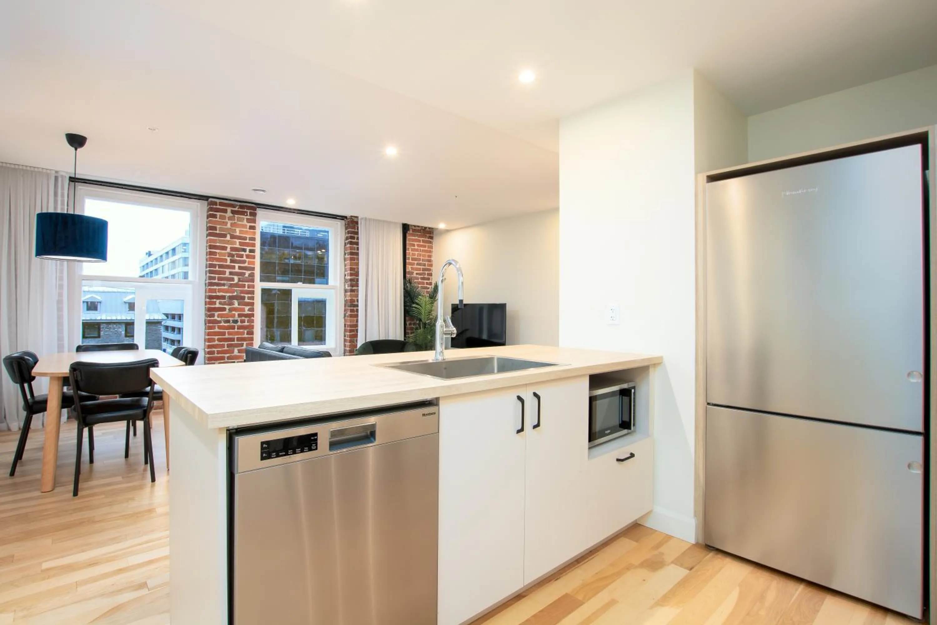 Kitchen or kitchenette in Les Lofts de la Barricade - Par les Lofts Vieux-Québec