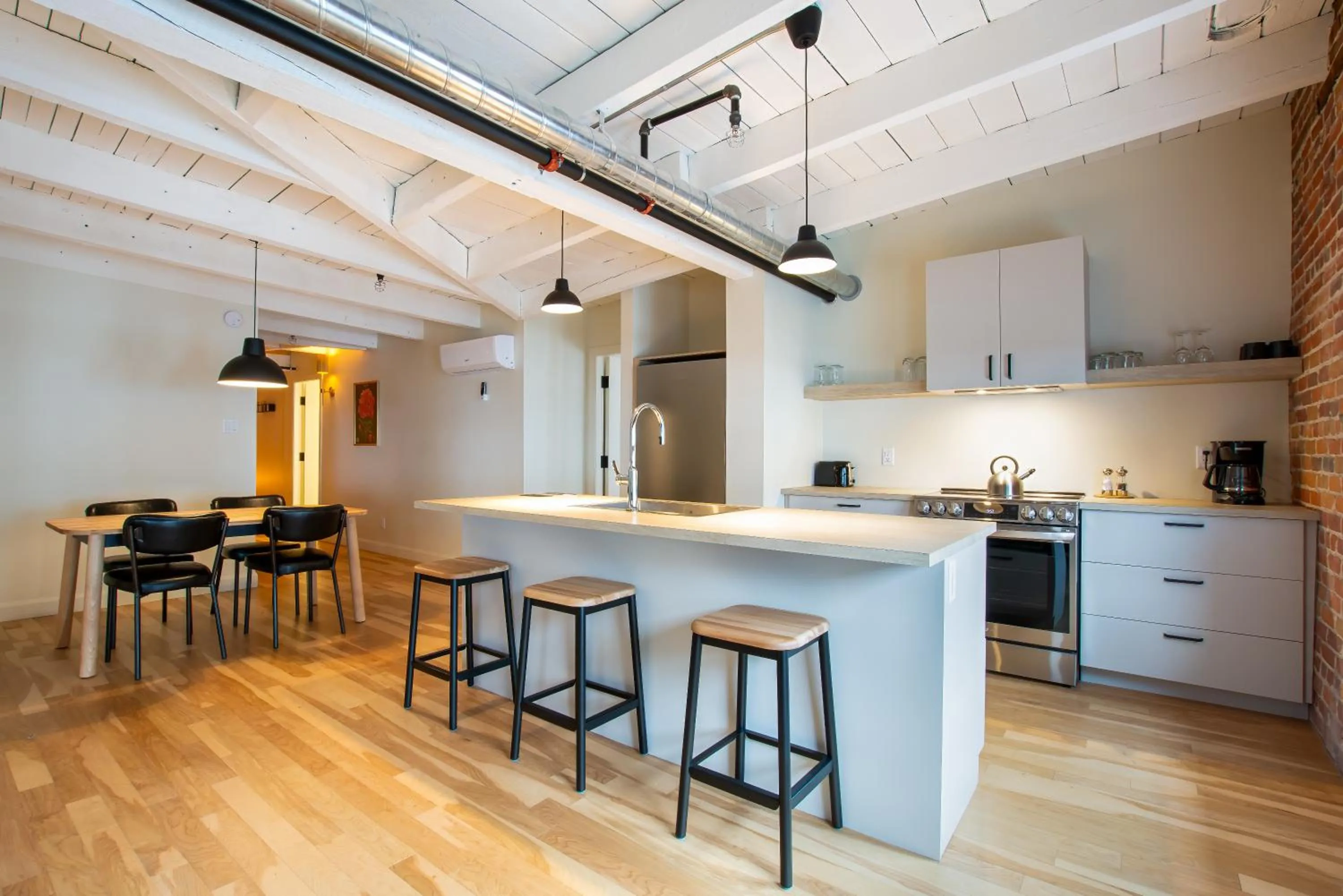 Kitchen or kitchenette in Les Lofts de la Barricade - Par les Lofts Vieux-Québec