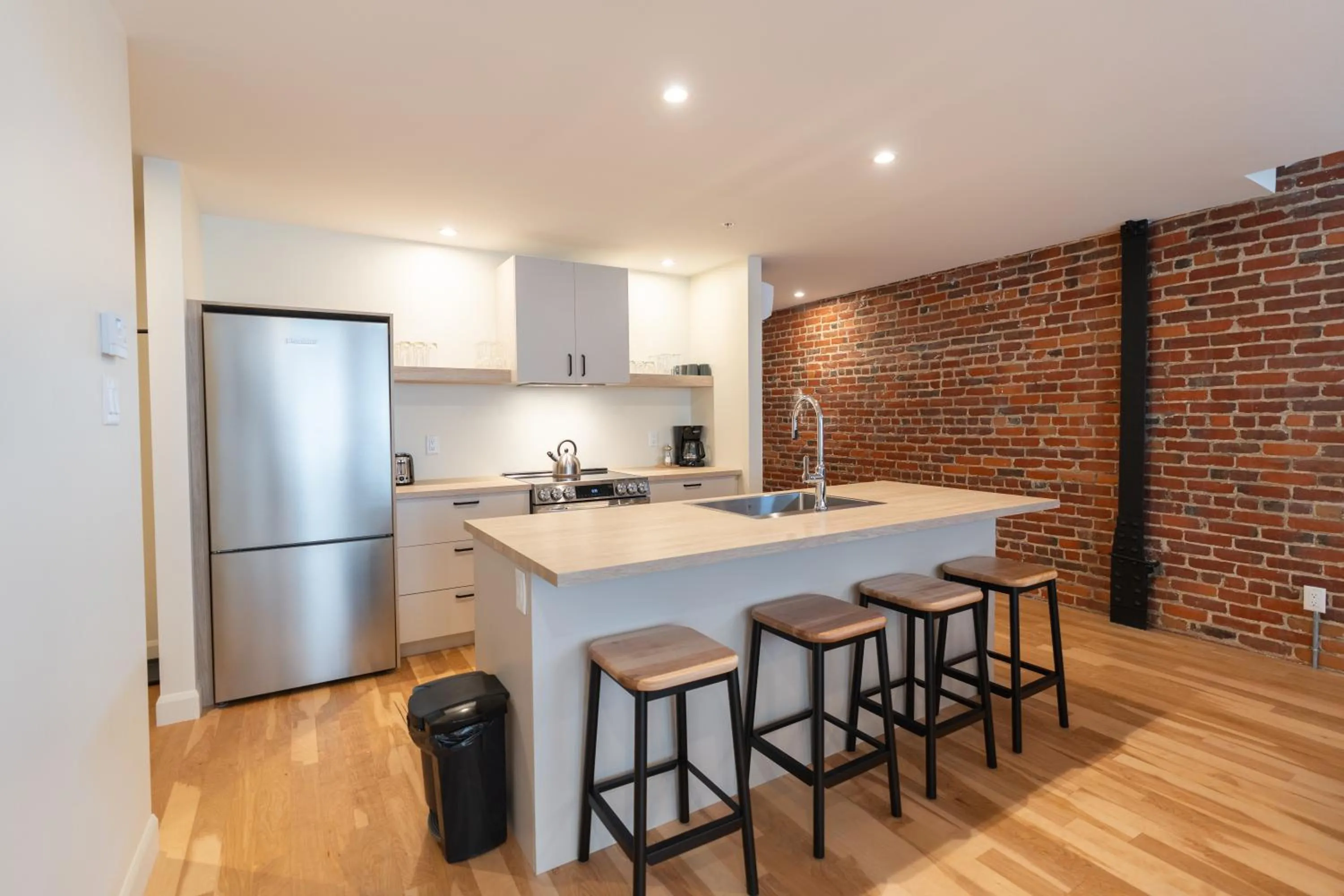 Kitchen or kitchenette in Les Lofts de la Barricade - Par les Lofts Vieux-Québec
