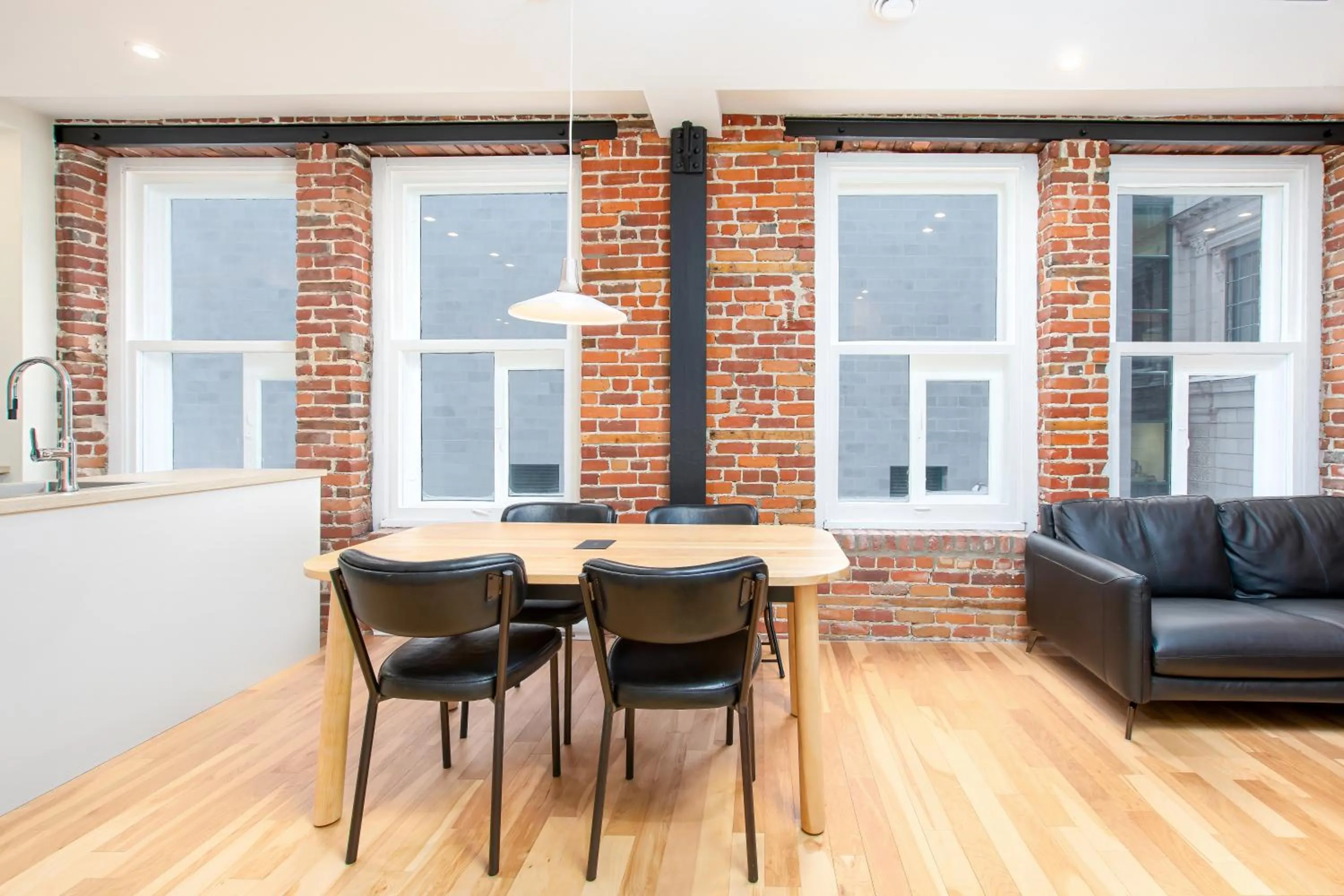 Living room in Les Lofts de la Barricade - Par les Lofts Vieux-Québec