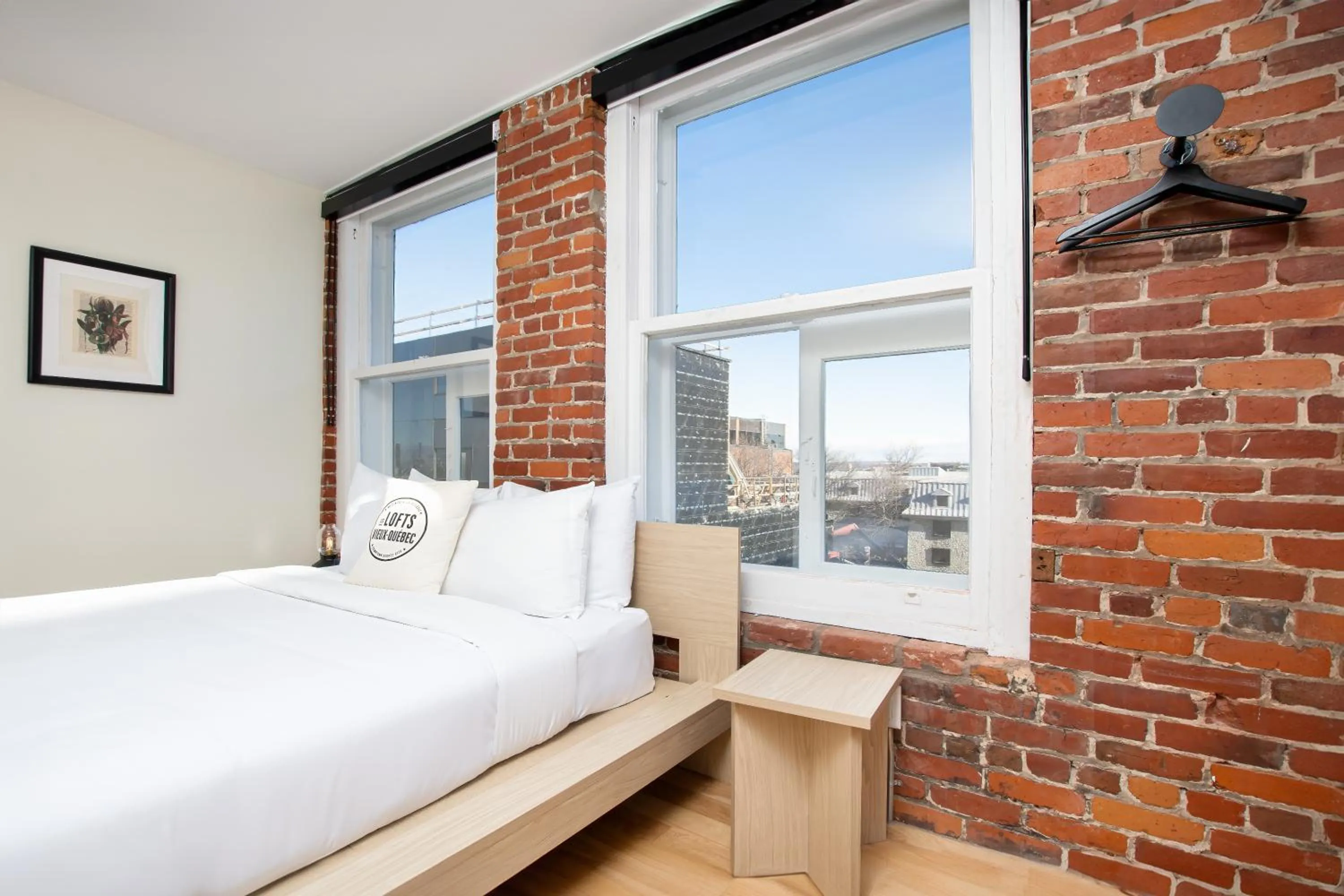 Bed in Les Lofts de la Barricade - Par les Lofts Vieux-Québec
