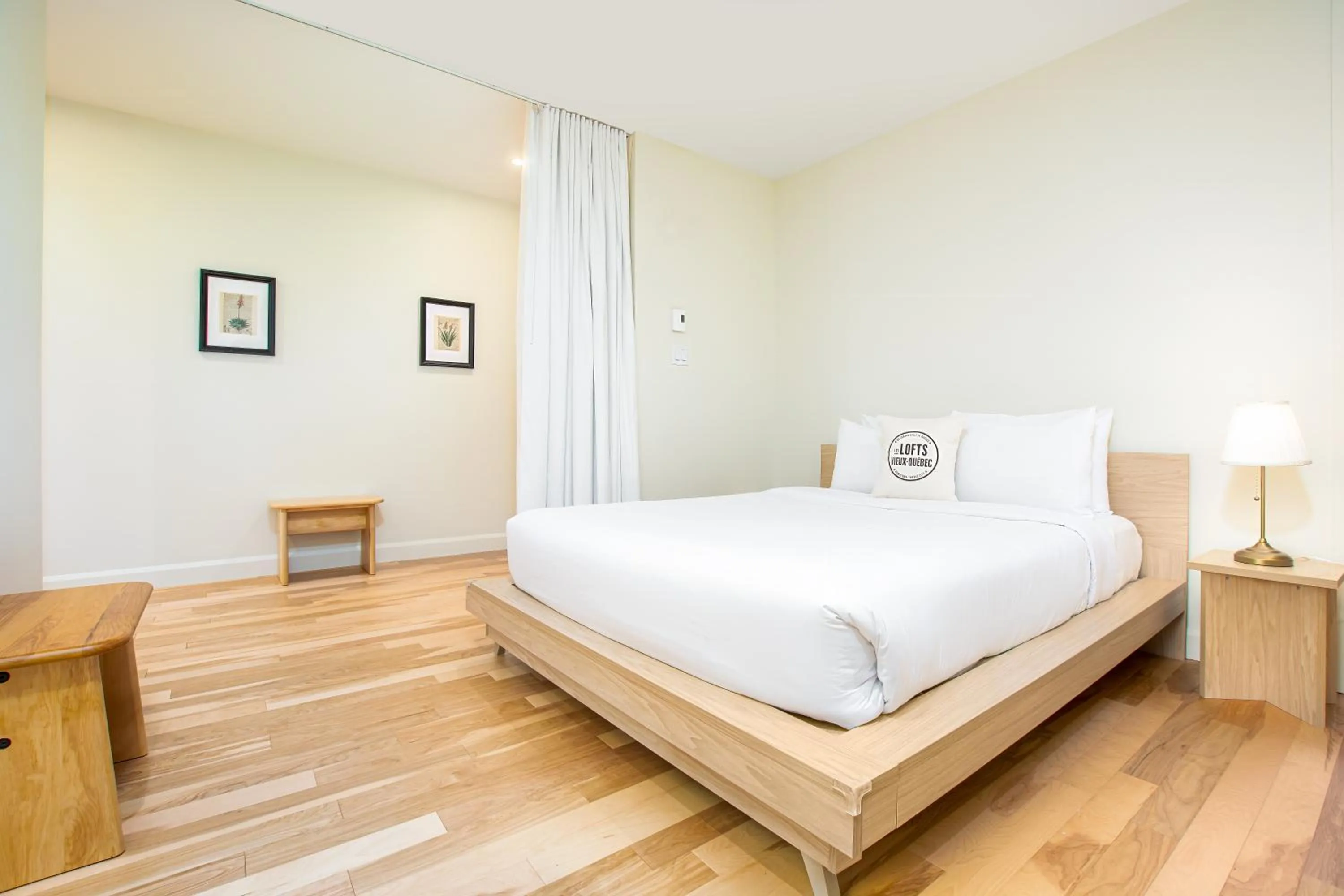 Bed in Les Lofts de la Barricade - Par les Lofts Vieux-Québec