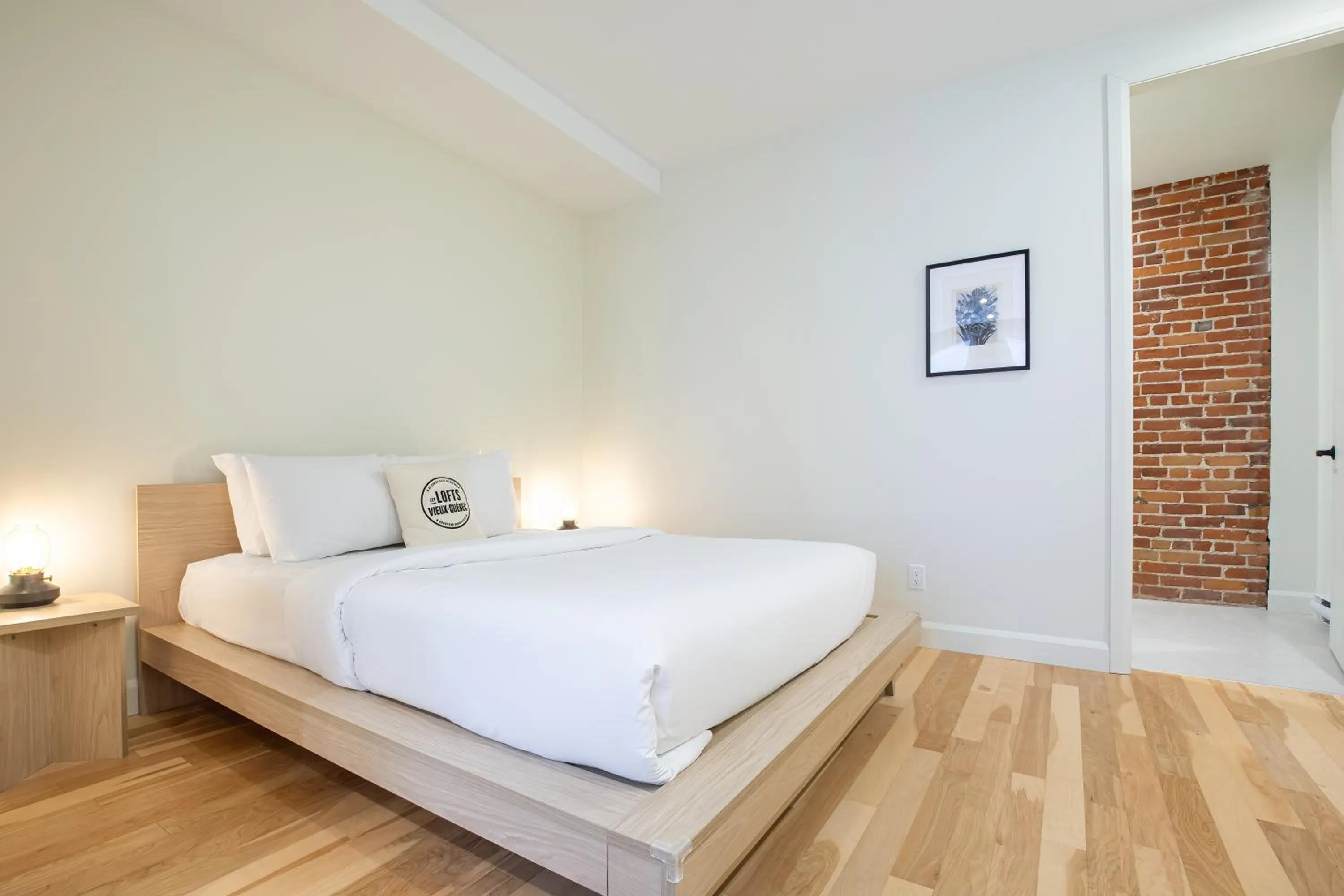 Bed in Les Lofts de la Barricade - Par les Lofts Vieux-Québec
