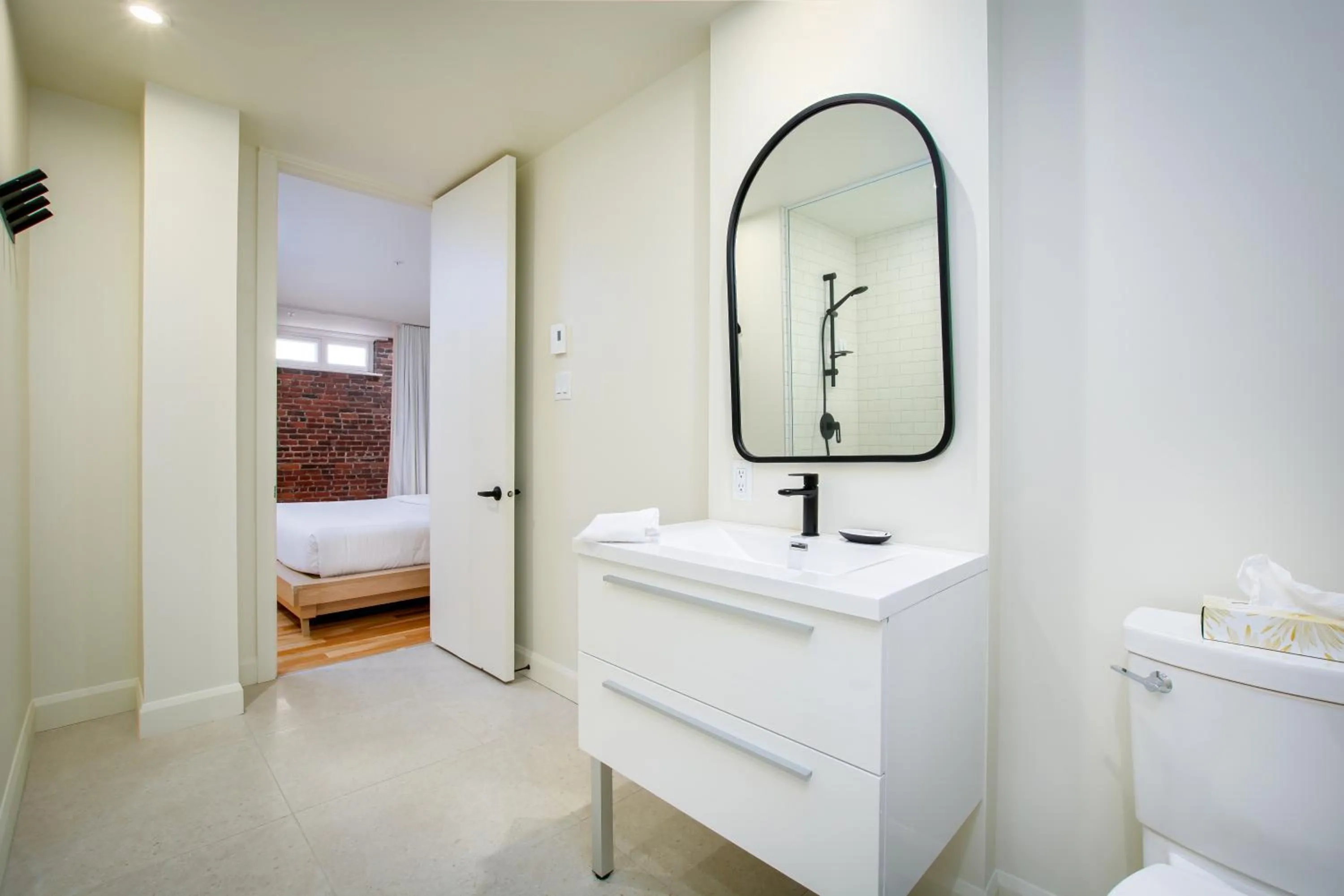 Bathroom in Les Lofts de la Barricade - Par les Lofts Vieux-Québec