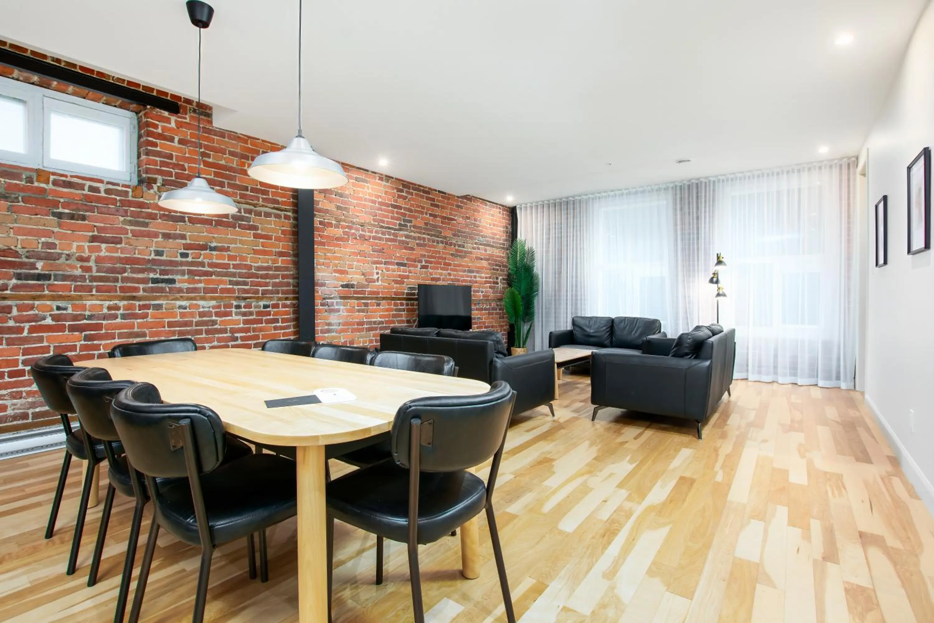 Living room in Les Lofts de la Barricade - Par les Lofts Vieux-Québec