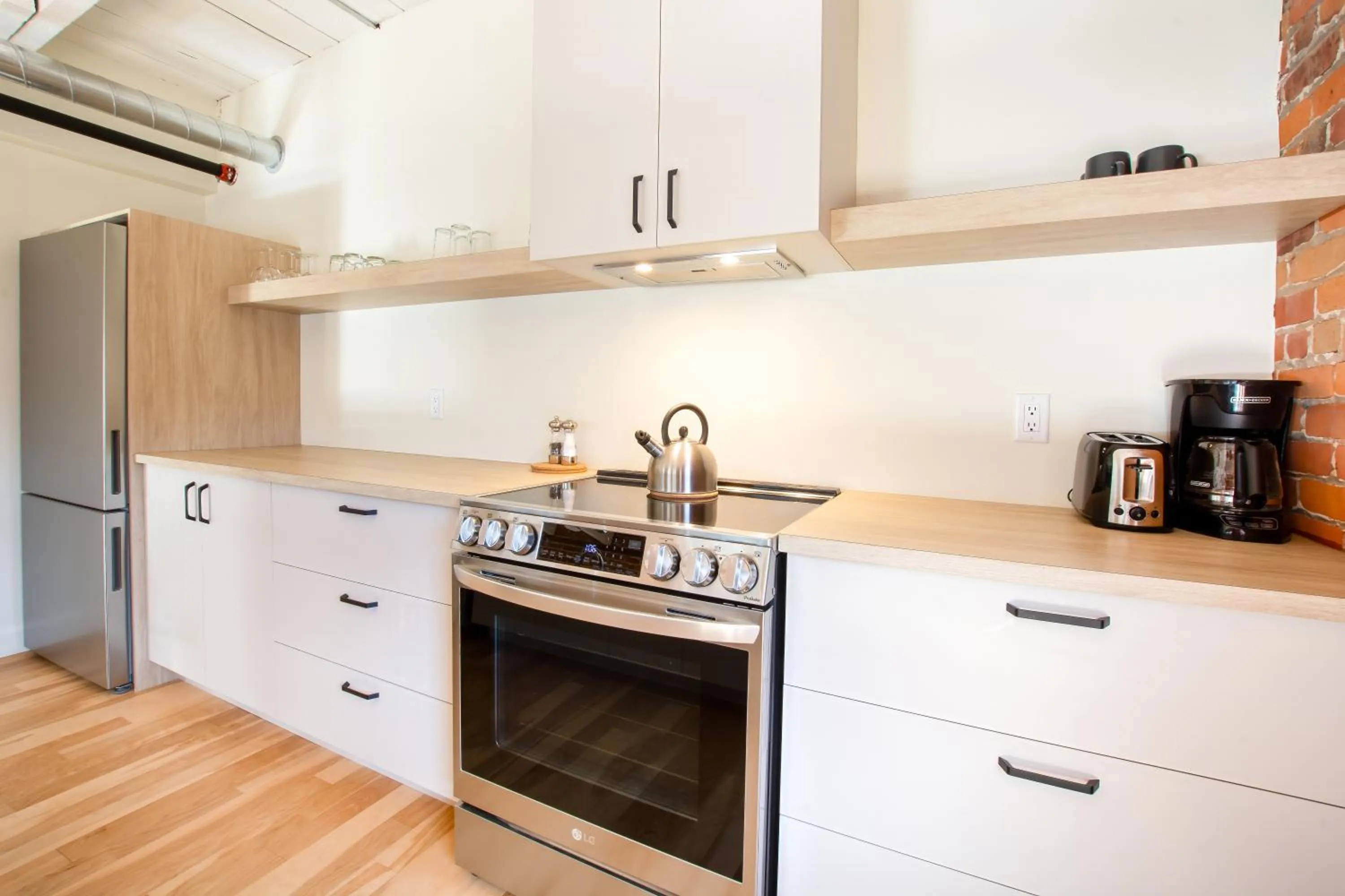 Kitchen or kitchenette in Les Lofts de la Barricade - Par les Lofts Vieux-Québec