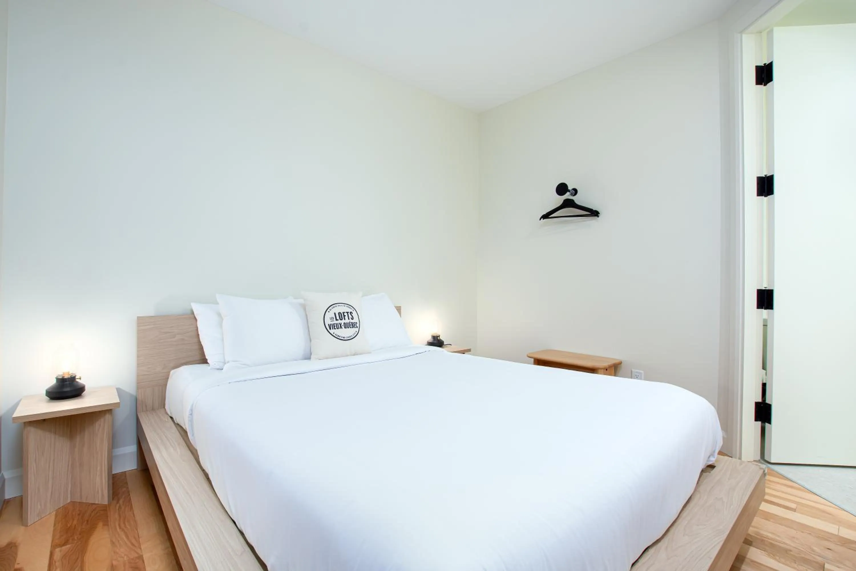 Bed in Les Lofts de la Barricade - Par les Lofts Vieux-Québec