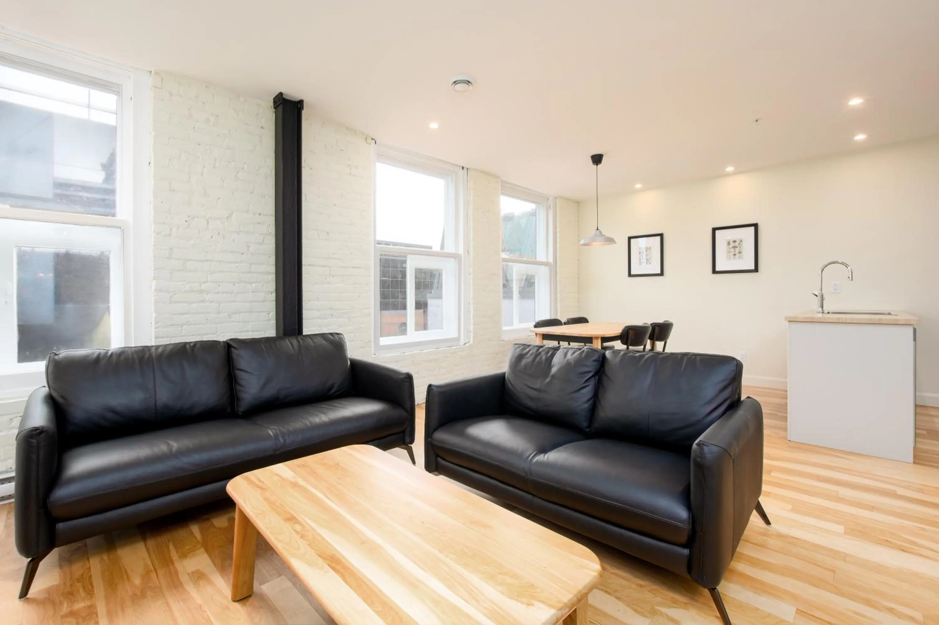 Living room in Les Lofts de la Barricade - Par les Lofts Vieux-Québec
