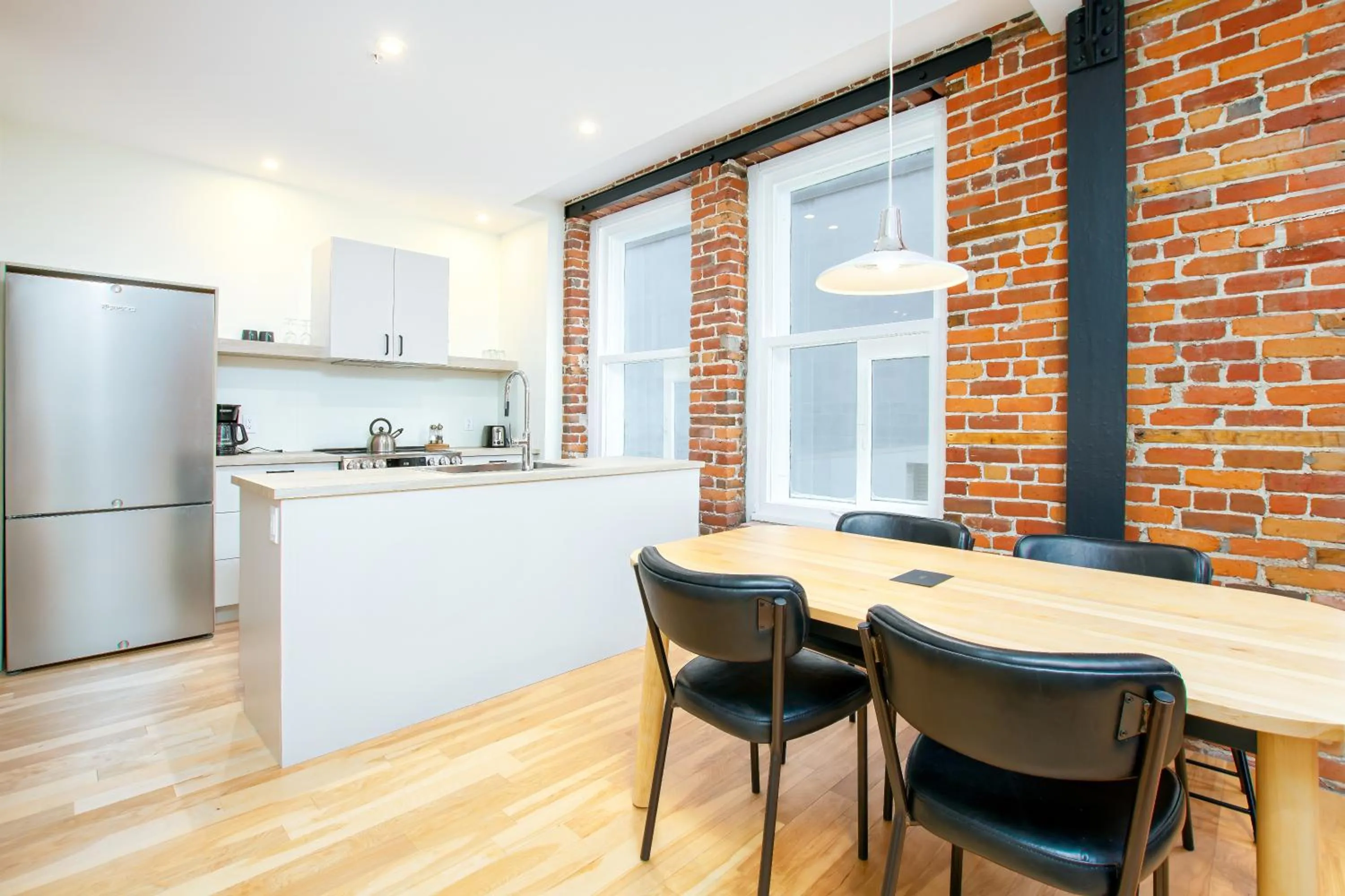 Kitchen or kitchenette in Les Lofts de la Barricade - Par les Lofts Vieux-Québec