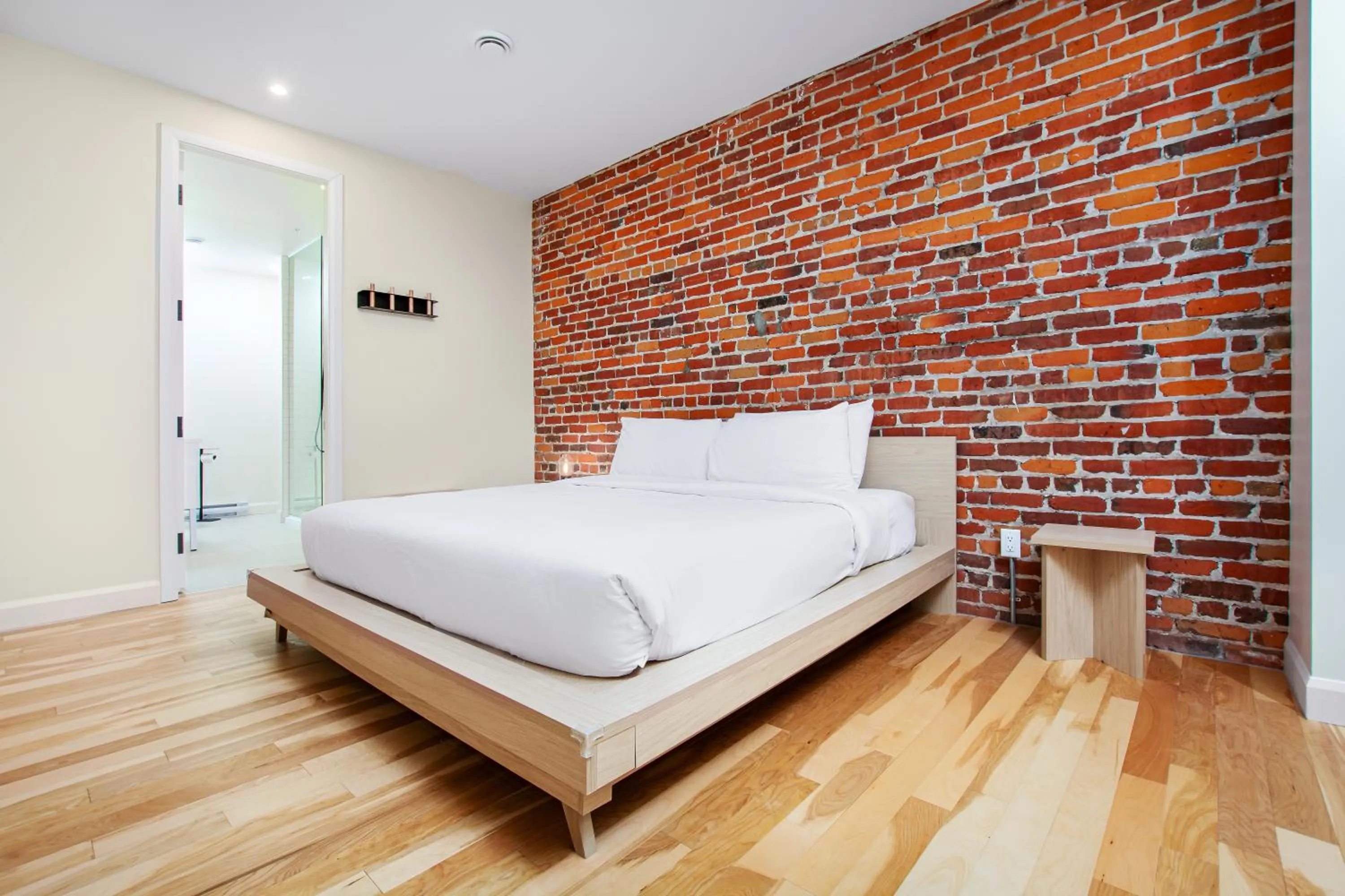 Bed in Les Lofts de la Barricade - Par les Lofts Vieux-Québec