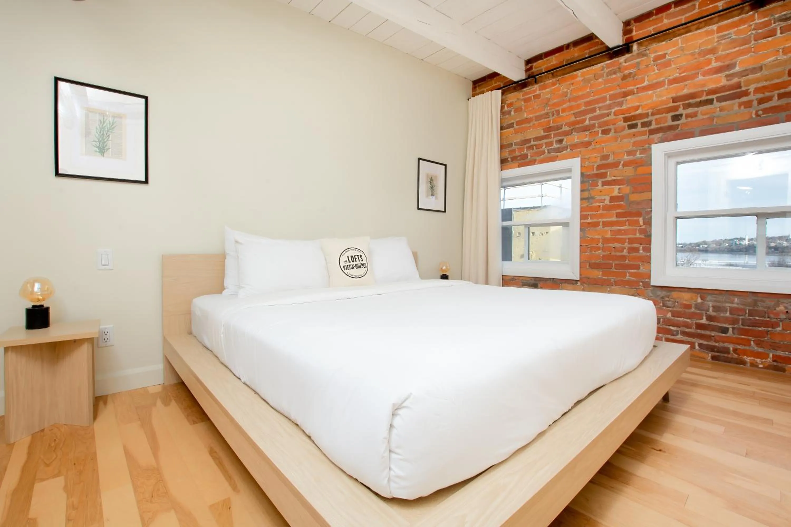 Bedroom, Bed in Les Lofts de la Barricade - Par les Lofts Vieux-Québec