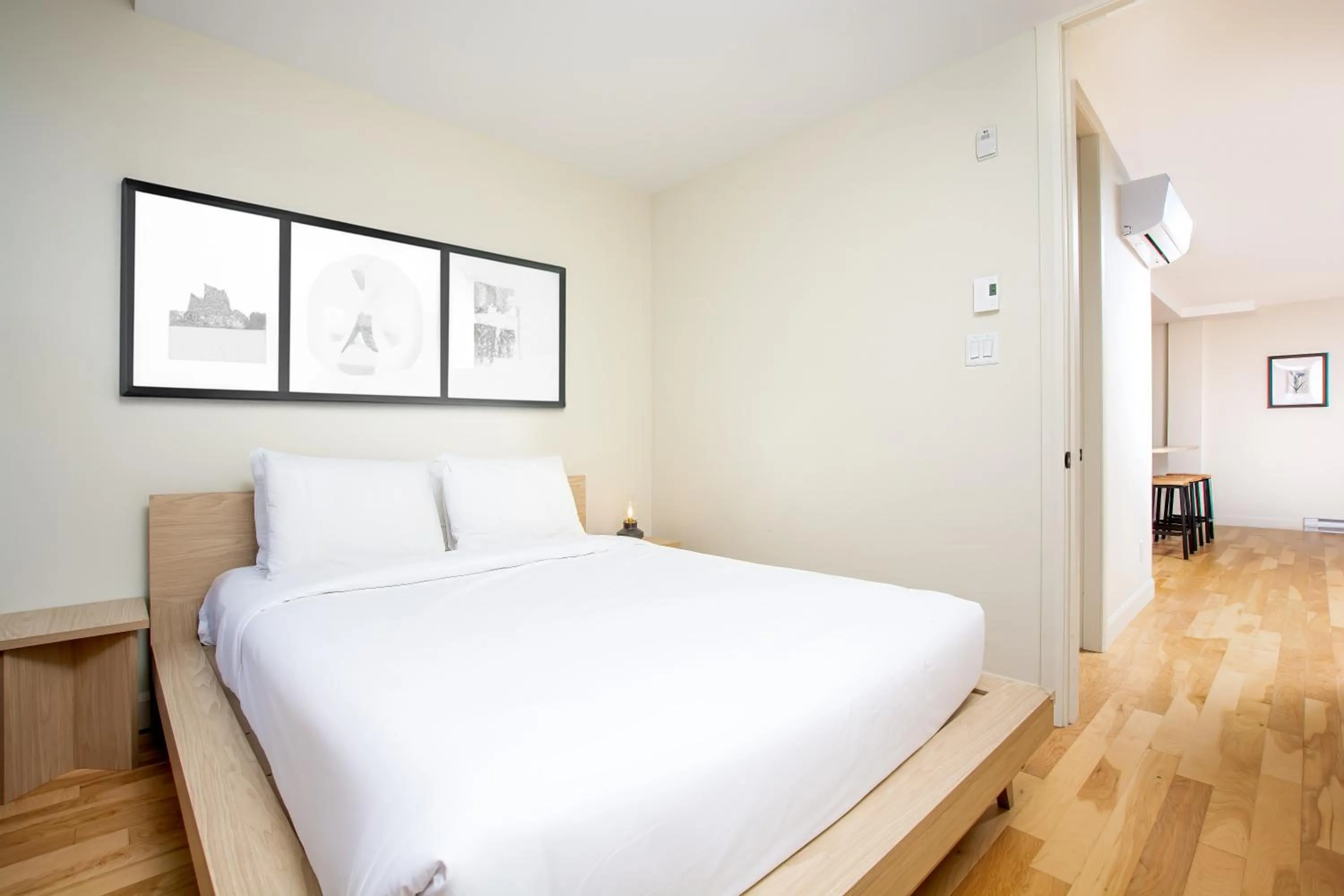 Bed in Les Lofts de la Barricade - Par les Lofts Vieux-Québec