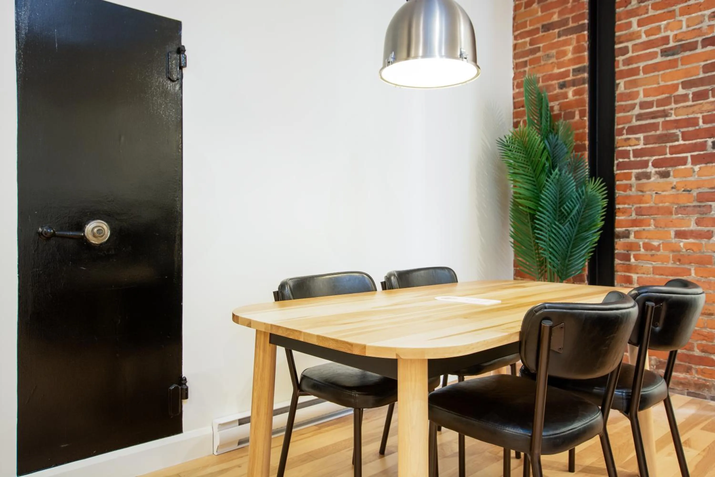 Seating area in Les Lofts de la Barricade - Par les Lofts Vieux-Québec