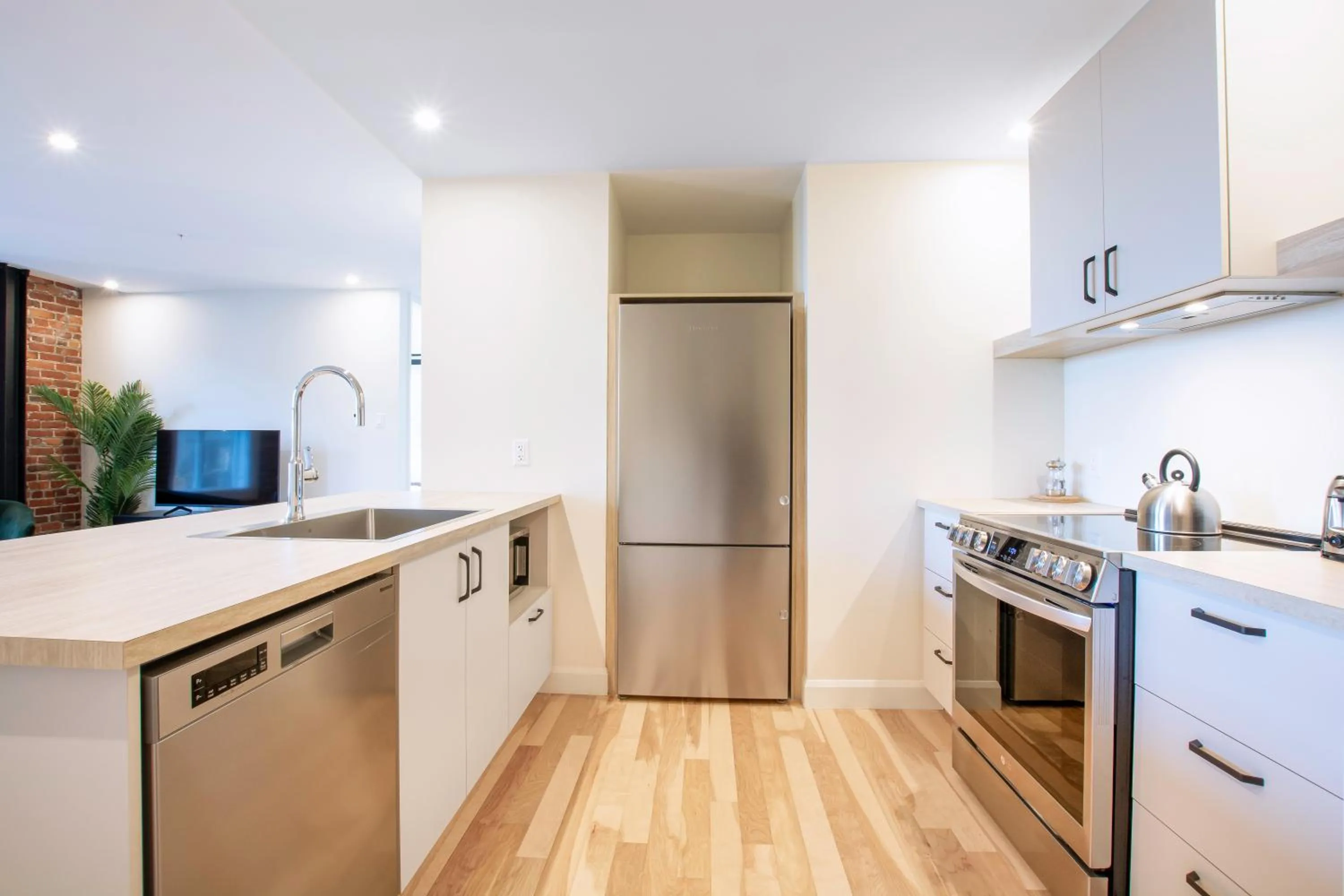 Kitchen or kitchenette in Les Lofts de la Barricade - Par les Lofts Vieux-Québec