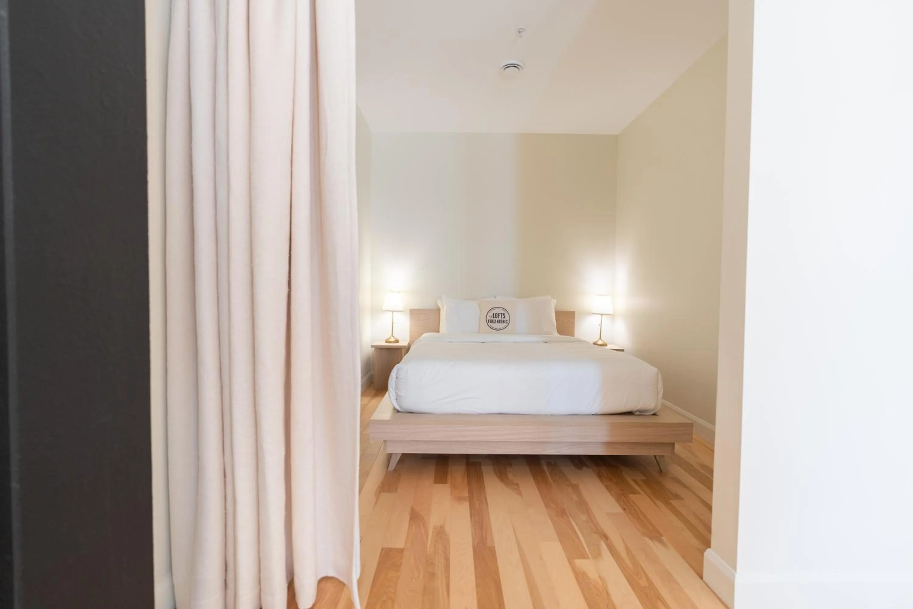 Bed in Les Lofts de la Barricade - Par les Lofts Vieux-Québec