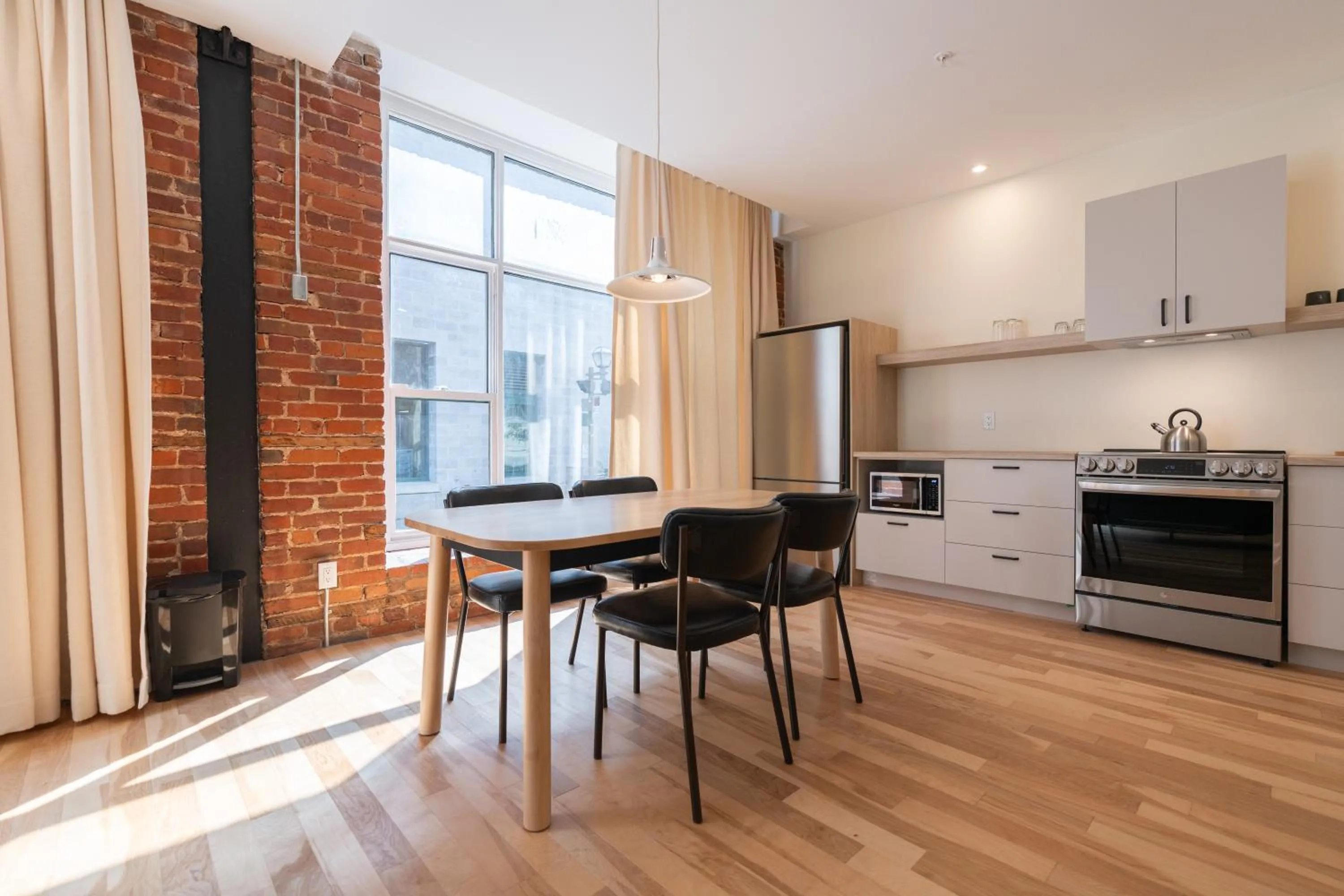 Kitchen or kitchenette in Les Lofts de la Barricade - Par les Lofts Vieux-Québec