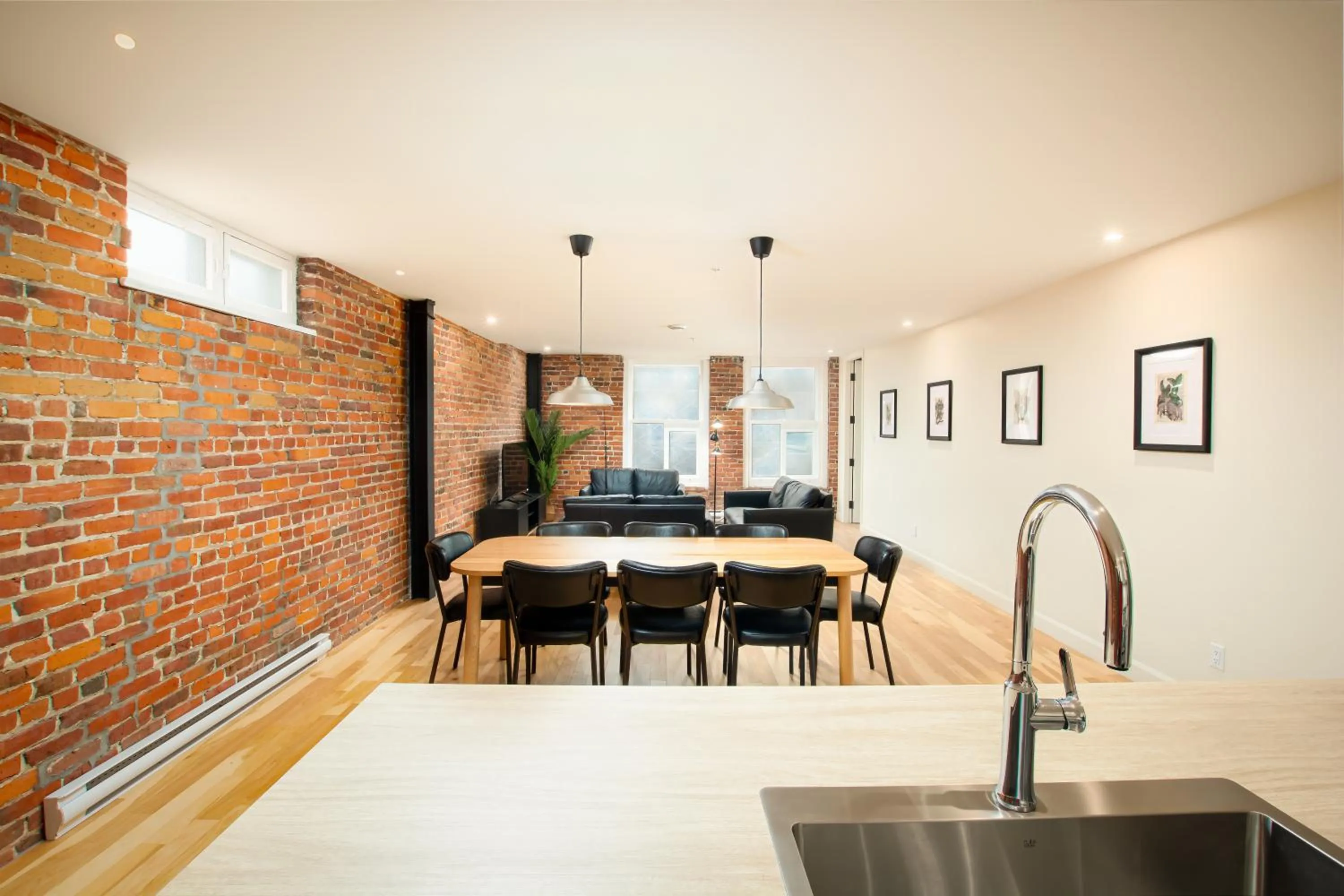 Kitchen or kitchenette in Les Lofts de la Barricade - Par les Lofts Vieux-Québec