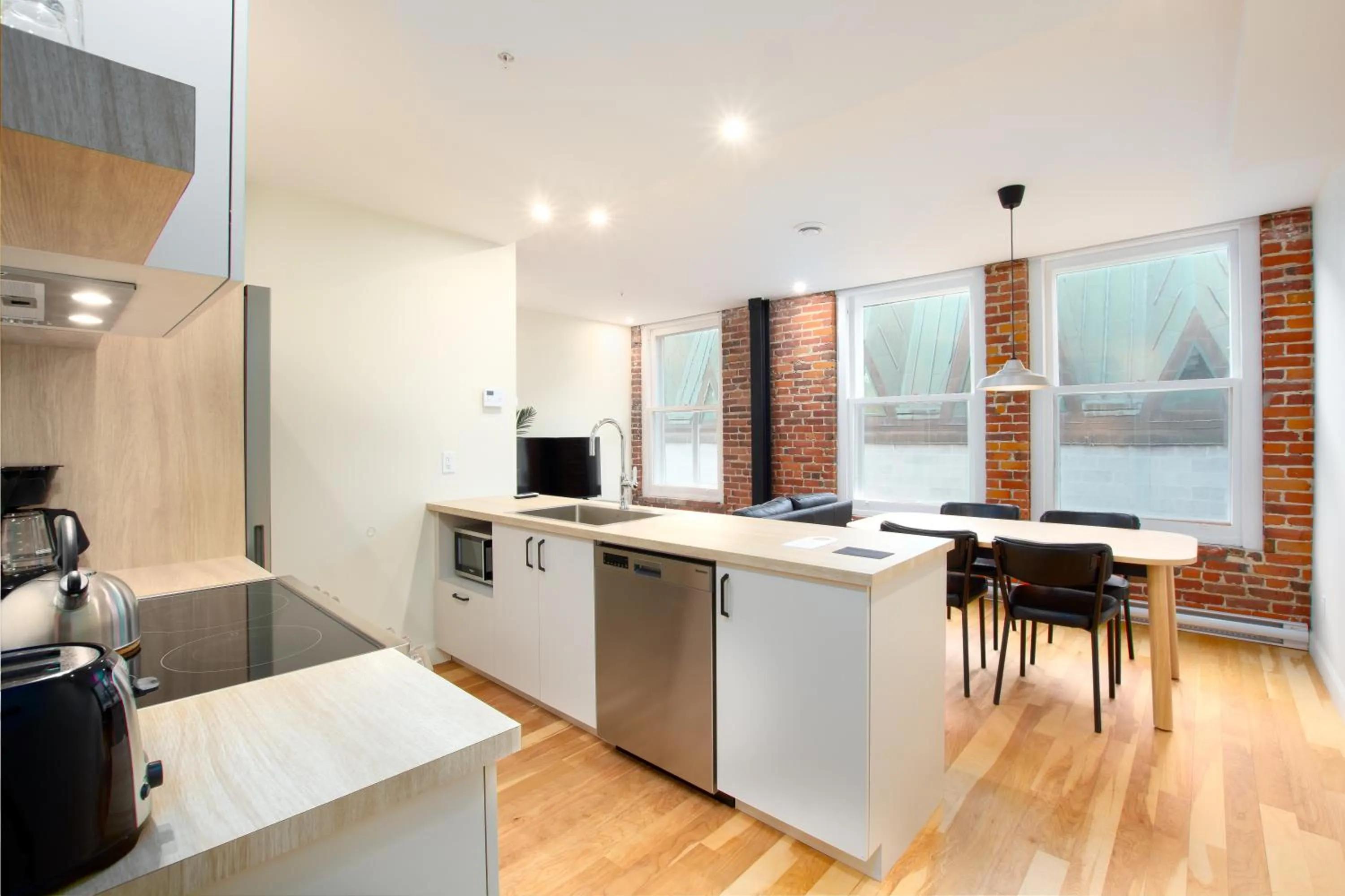 Kitchen or kitchenette in Les Lofts de la Barricade - Par les Lofts Vieux-Québec