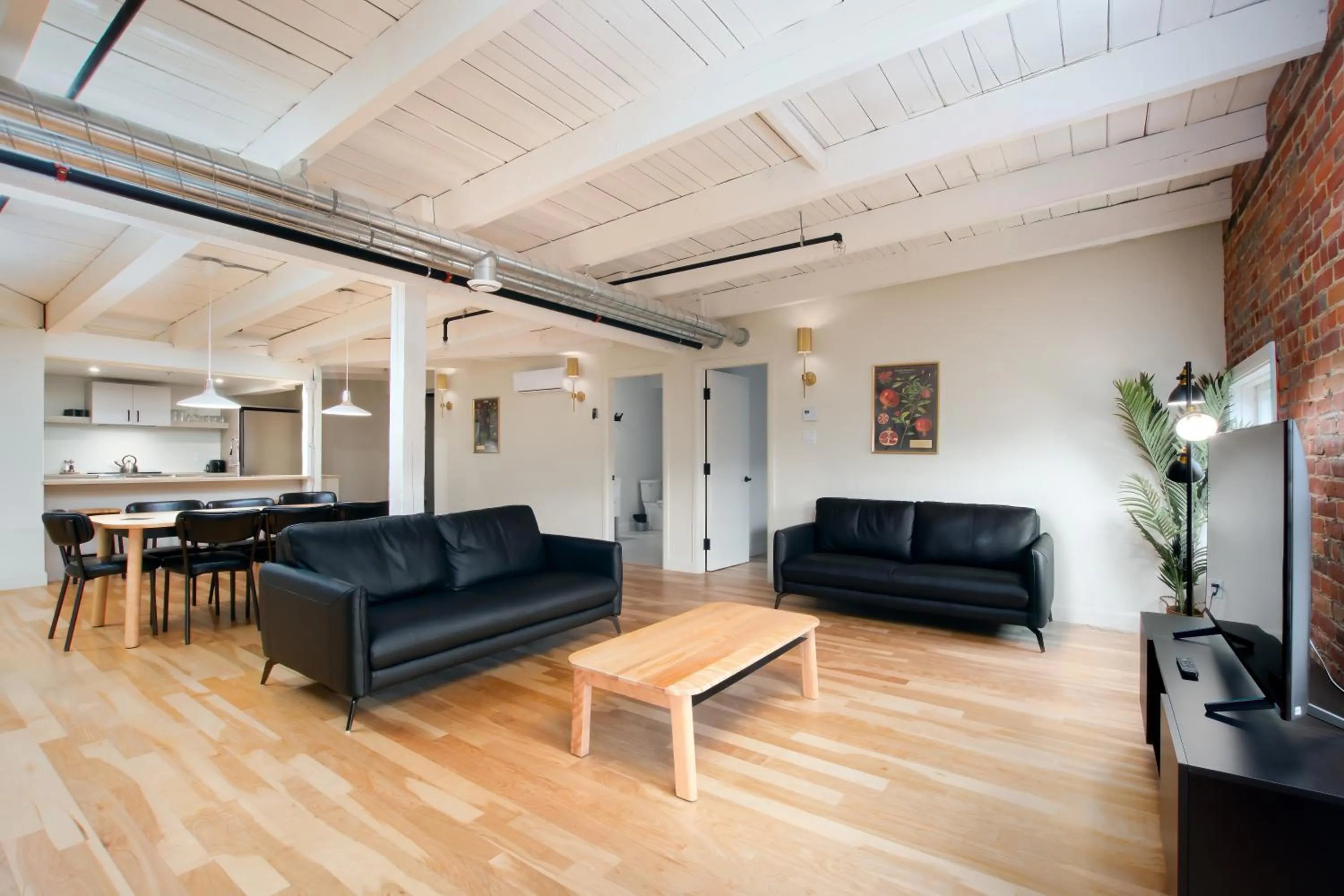 Living room in Les Lofts de la Barricade - Par les Lofts Vieux-Québec