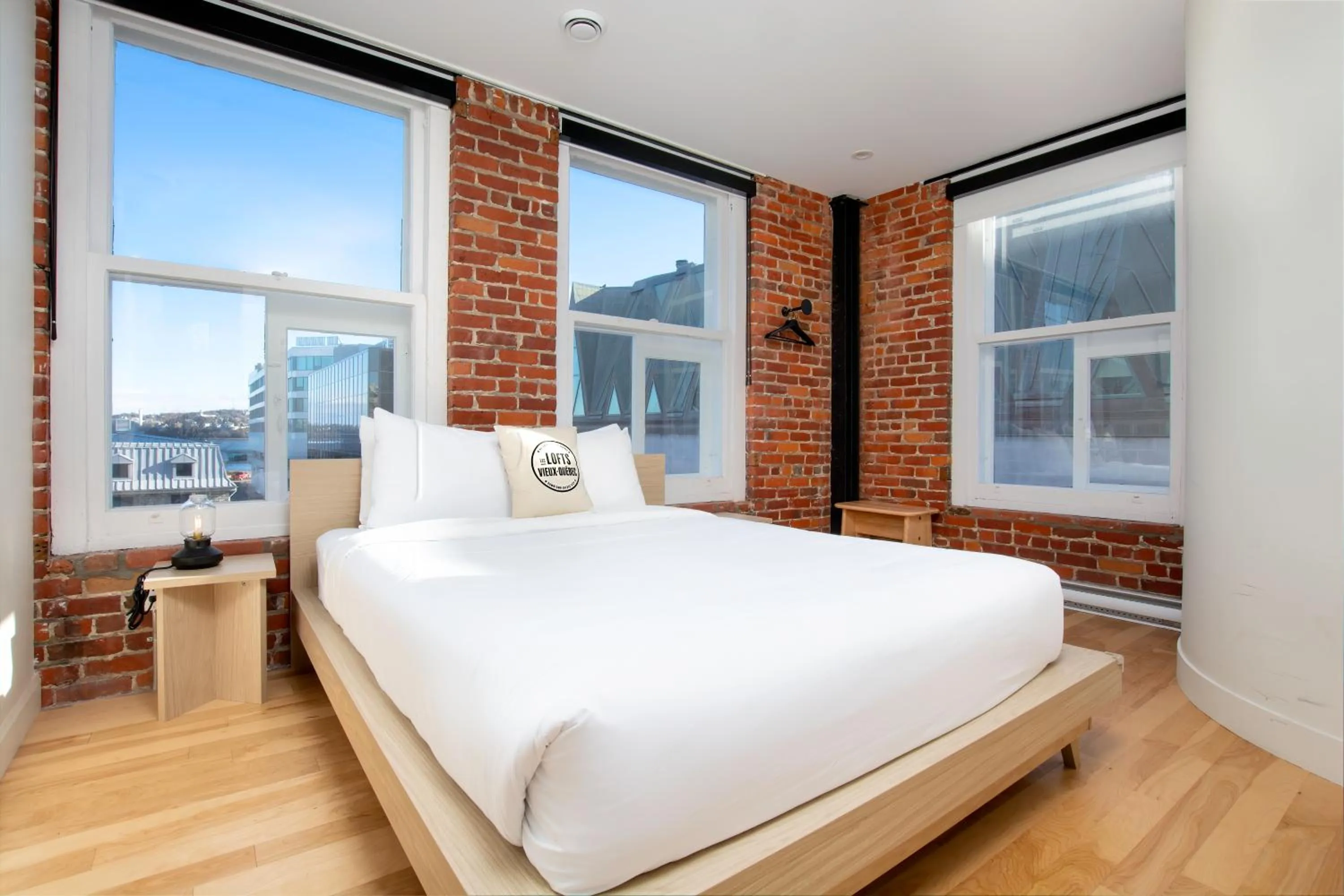 Bed in Les Lofts de la Barricade - Par les Lofts Vieux-Québec