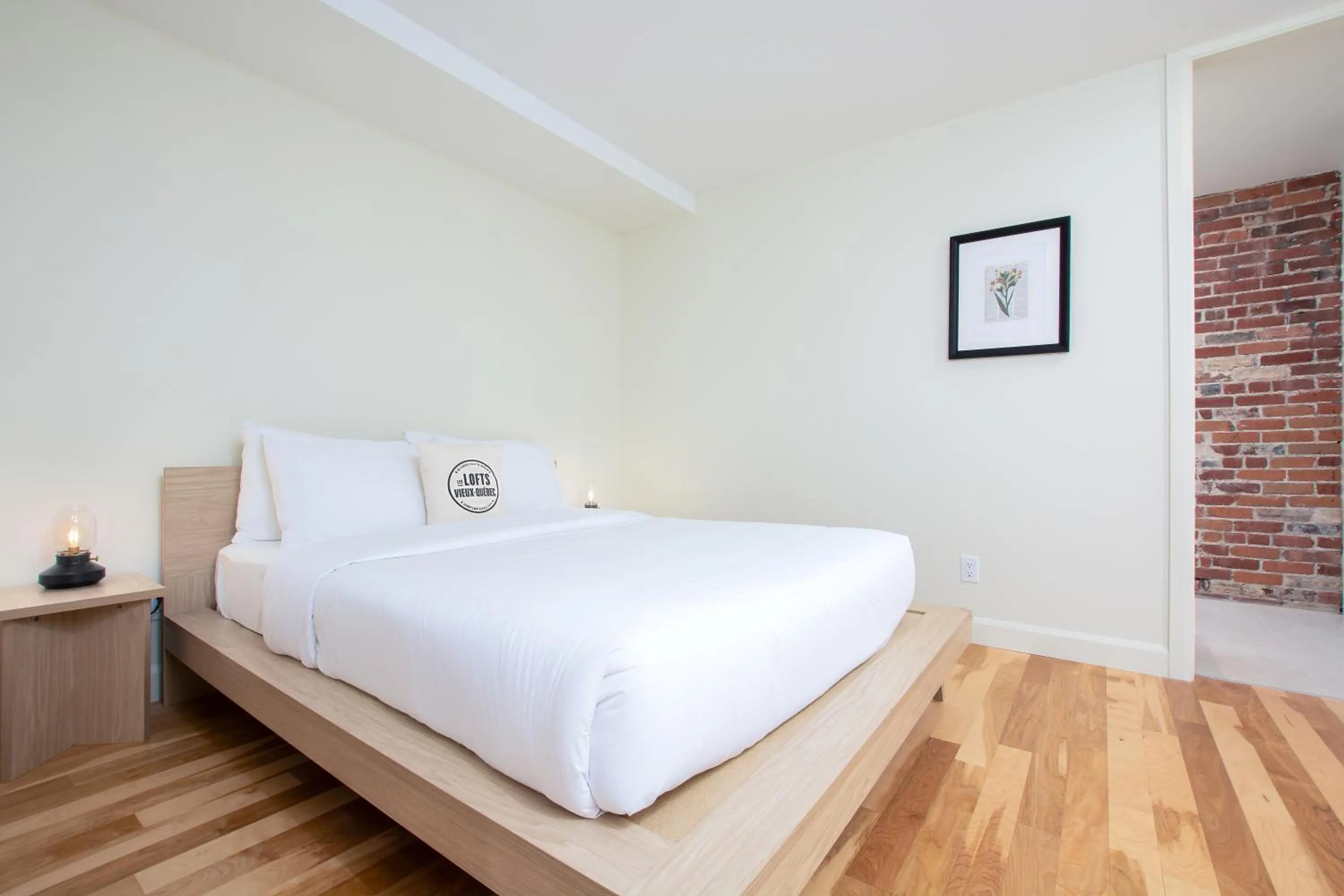 Bed in Les Lofts de la Barricade - Par les Lofts Vieux-Québec