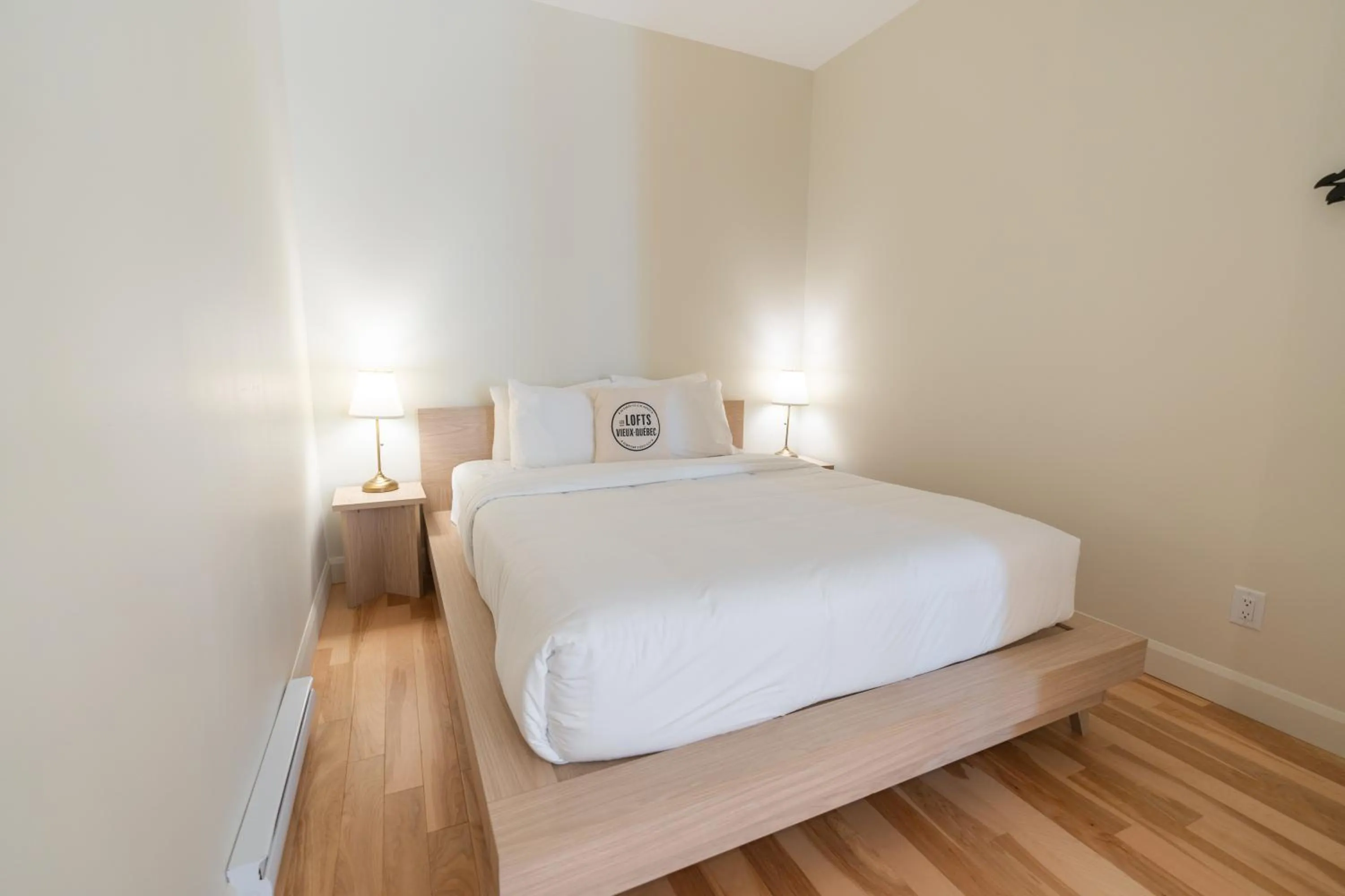 Bed in Les Lofts de la Barricade - Par les Lofts Vieux-Québec