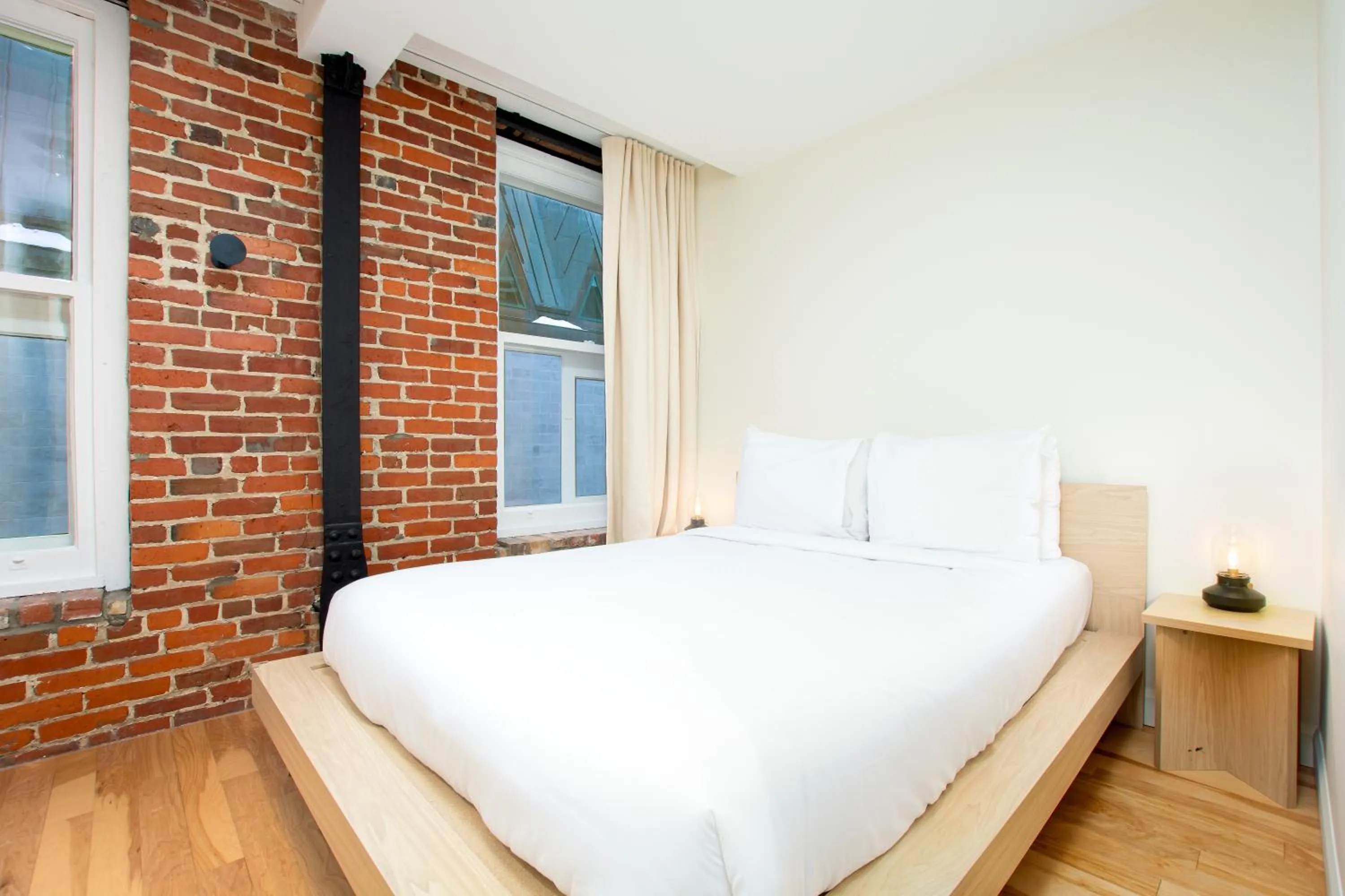 Bed in Les Lofts de la Barricade - Par les Lofts Vieux-Québec